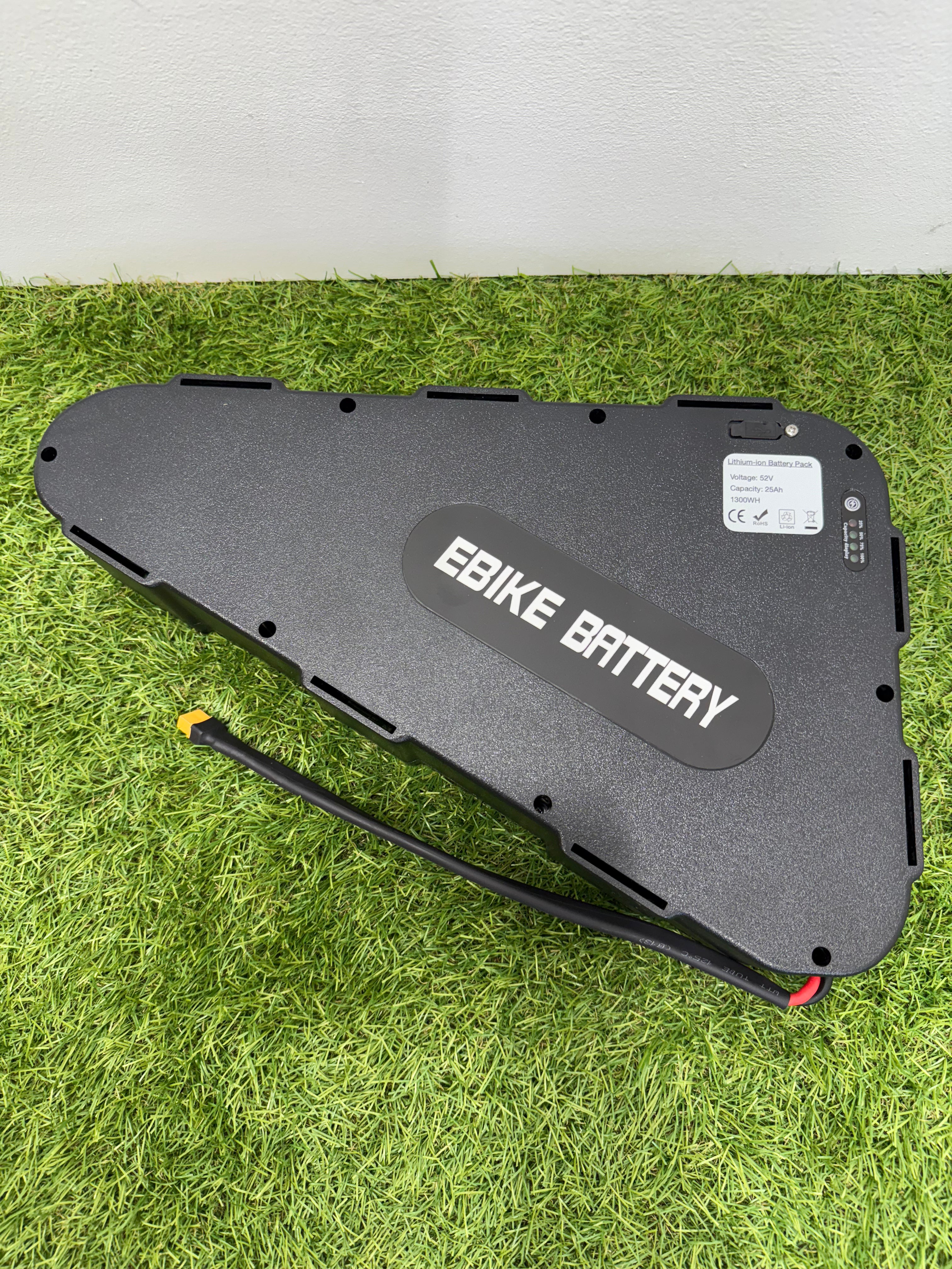 52v 25ah Li-ion Ebike Battery Electric Bike with 3a charger