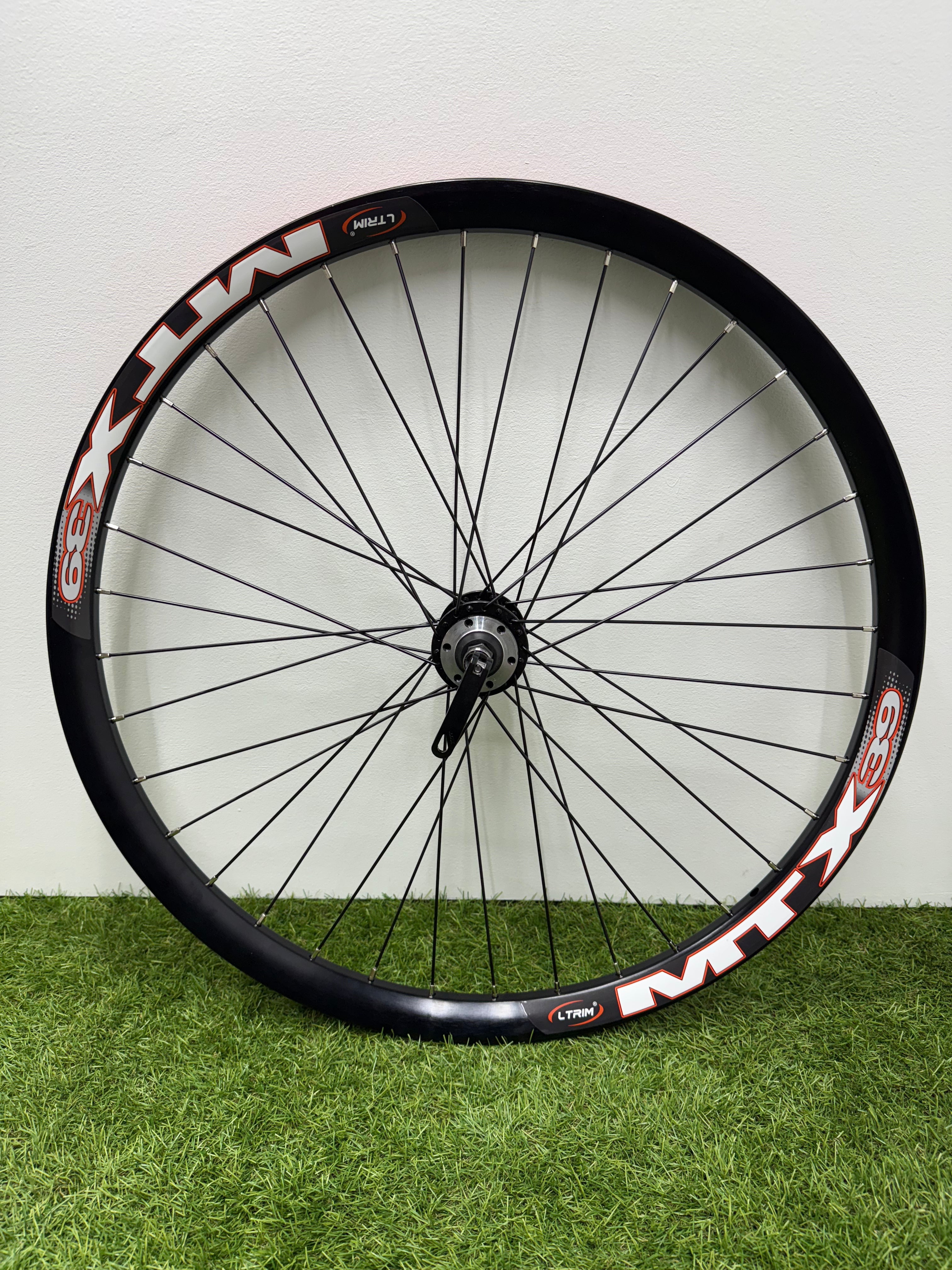 Double Wall Rim MTX39 Rim Quick Release Front Wheel MTB Ebike 26" 27.5" 29"