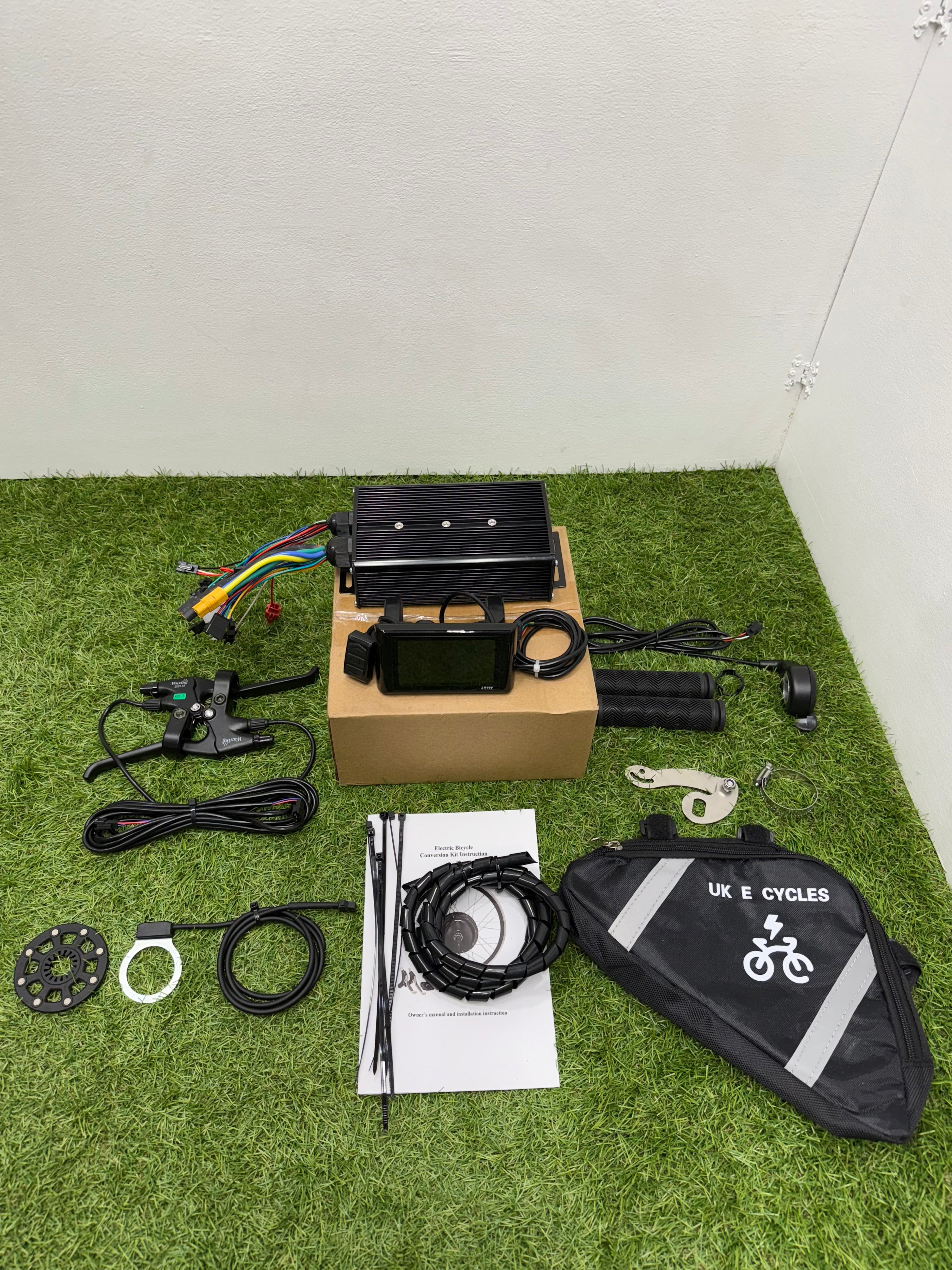 48V/52V 45Amp 2000W Electric Bike Conversion Ebike Kit sw900 Colour Display 27.5/29 inch