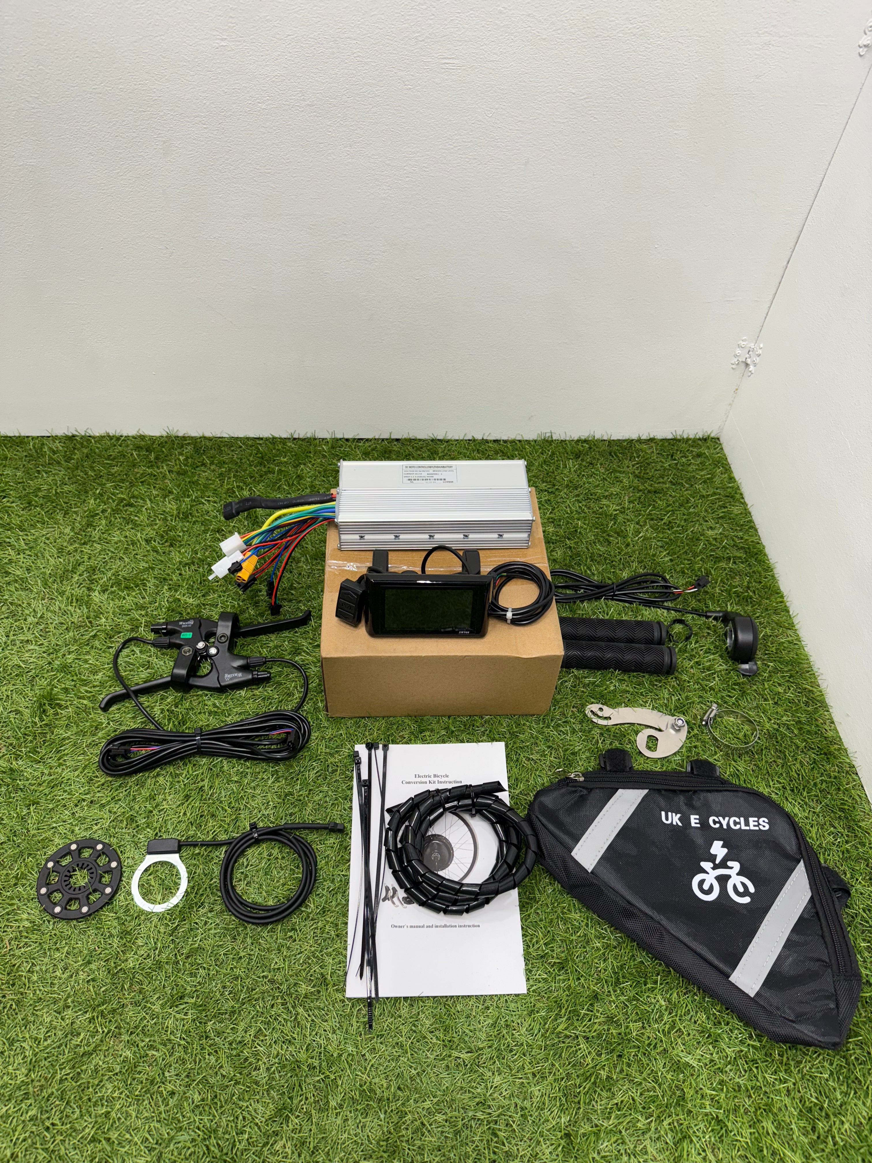 35Amp 1500W Electric Bike Conversion Wheel Ebike Kit sw900 Colour Display 20/24/27.5/29 inch