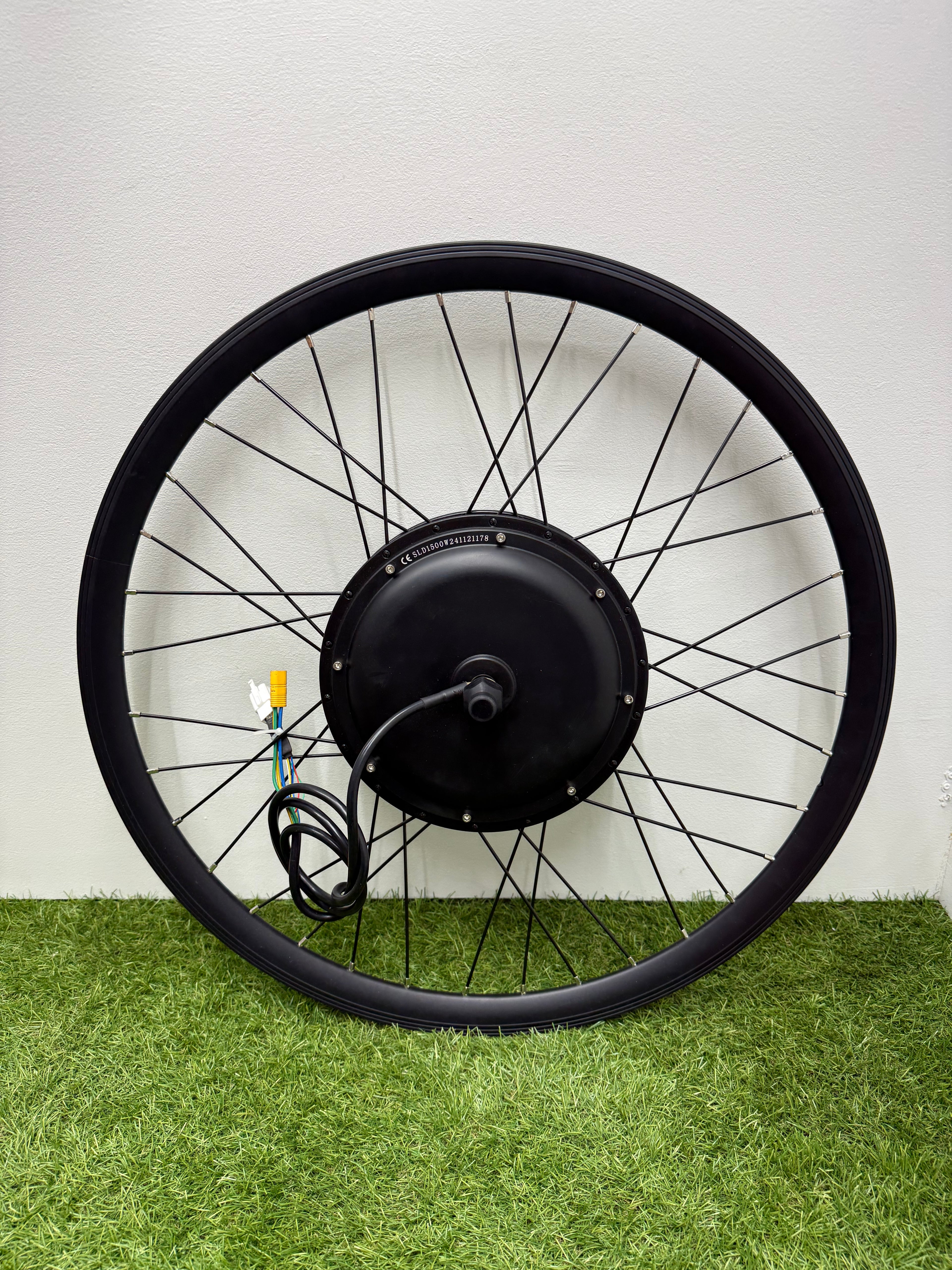 48V 35A 1500W Electric Bike Conversion Front Ebike Kit Colour Display 27.5/29"