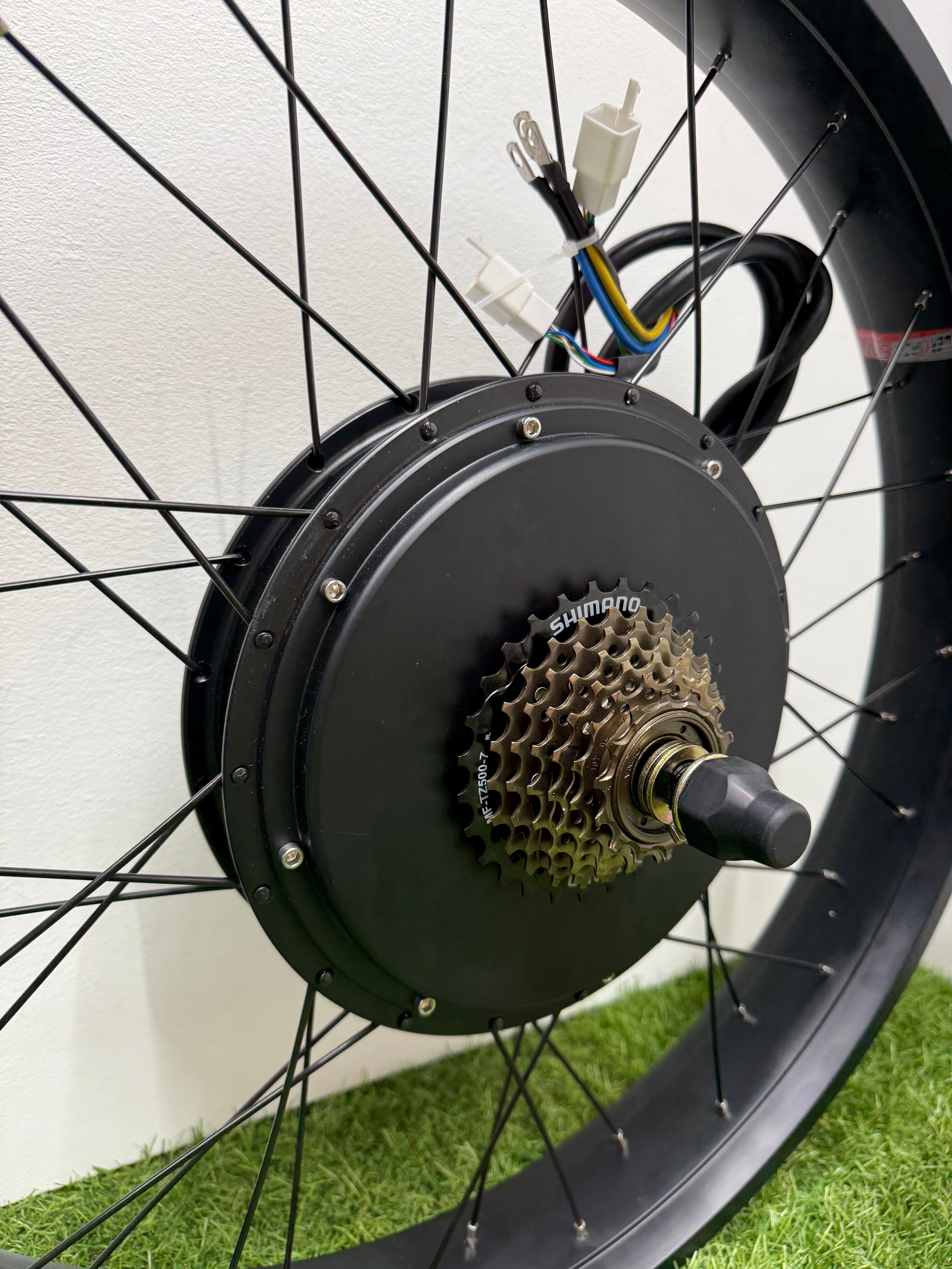 72V 60Amp 3000W Electric Fat Bike Conversion Ebike Kit sw900 Colour Display 20/26 x4inch