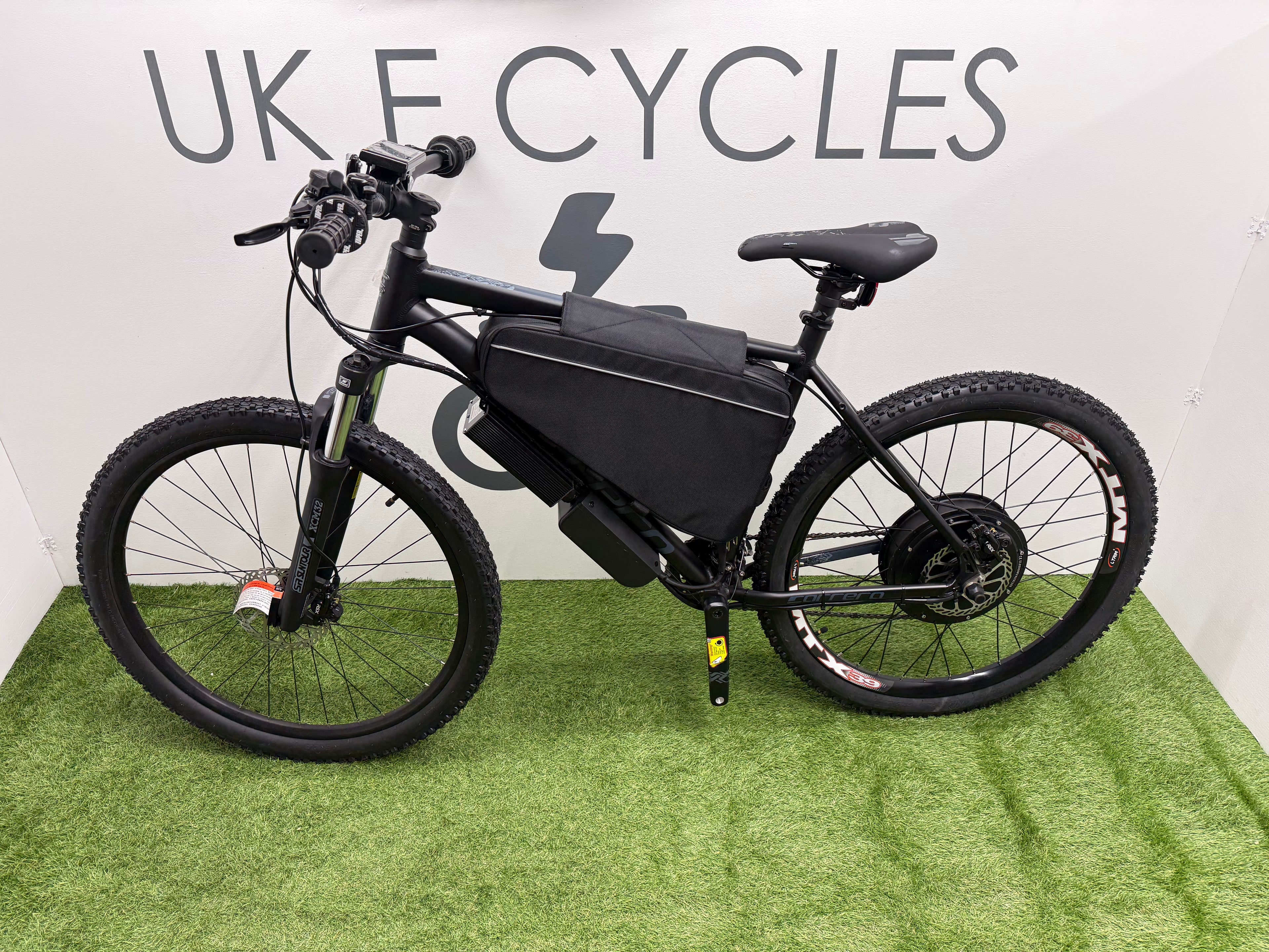 Carrera Vengeance electric bike 72v 5000 Watts mtx Lithium🔋30ah Black Edition