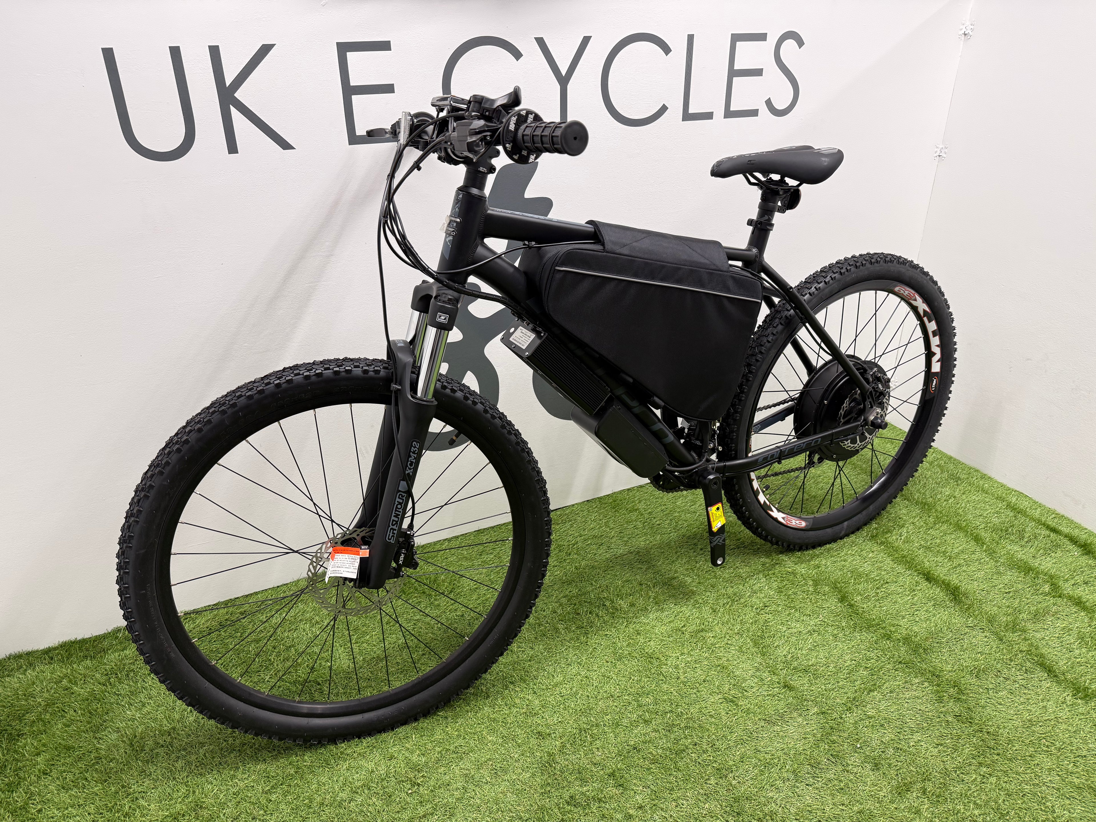 Carrera Vengeance electric bike 72v 5000 Watts mtx Lithium🔋30ah Black Edition