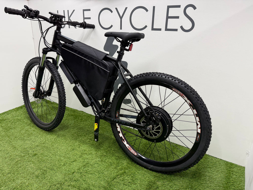 Carrera Vengeance electric bike 72v 5000 Watts mtx Lithium🔋30ah Black Edition