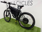 Carrera Vengeance electric bike 72v 5000 Watts mtx Lithium🔋30ah Black Edition