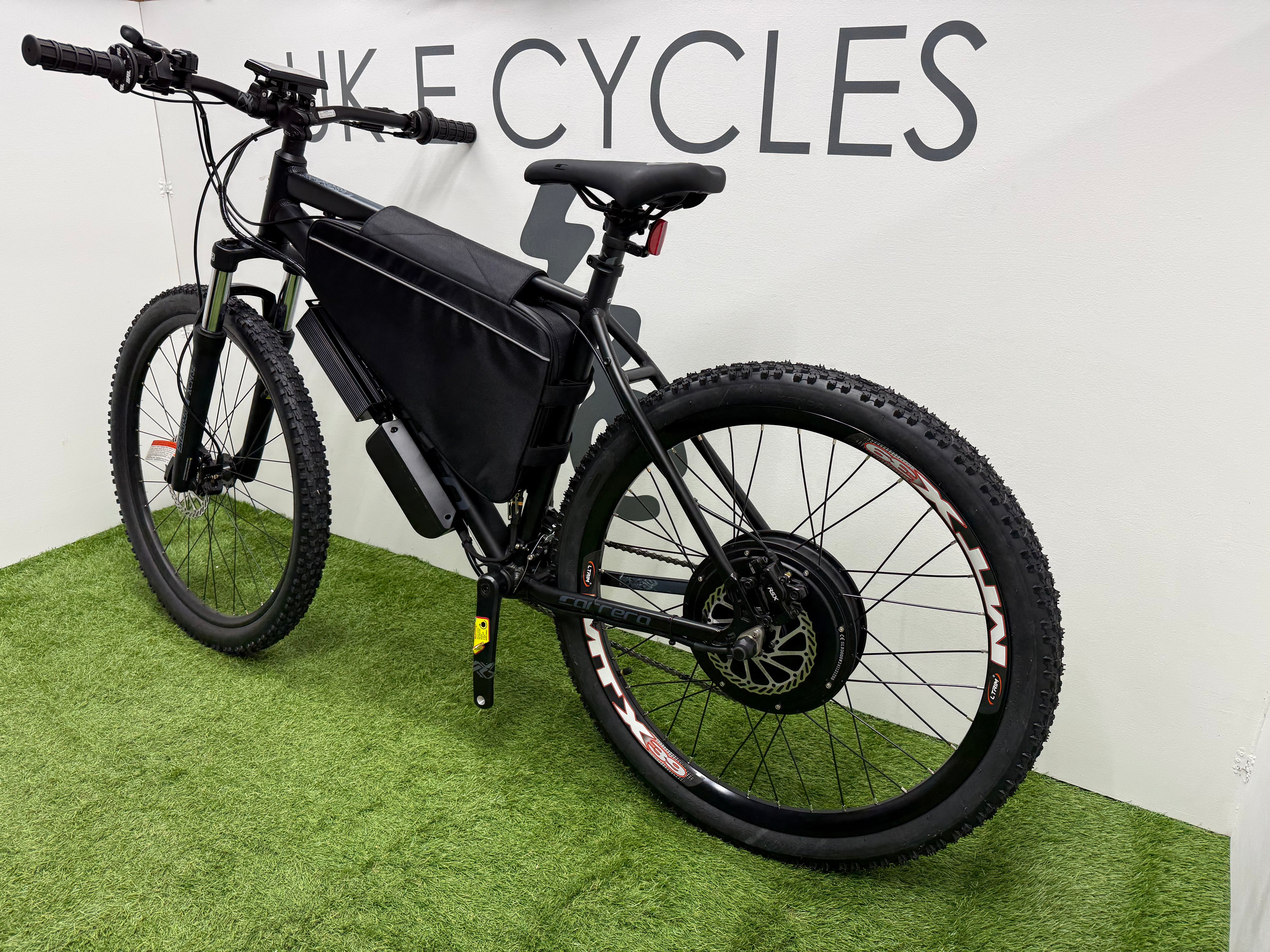 Carrera Vengeance electric bike 72v 5000 Watts mtx Lithium🔋30ah Black Edition