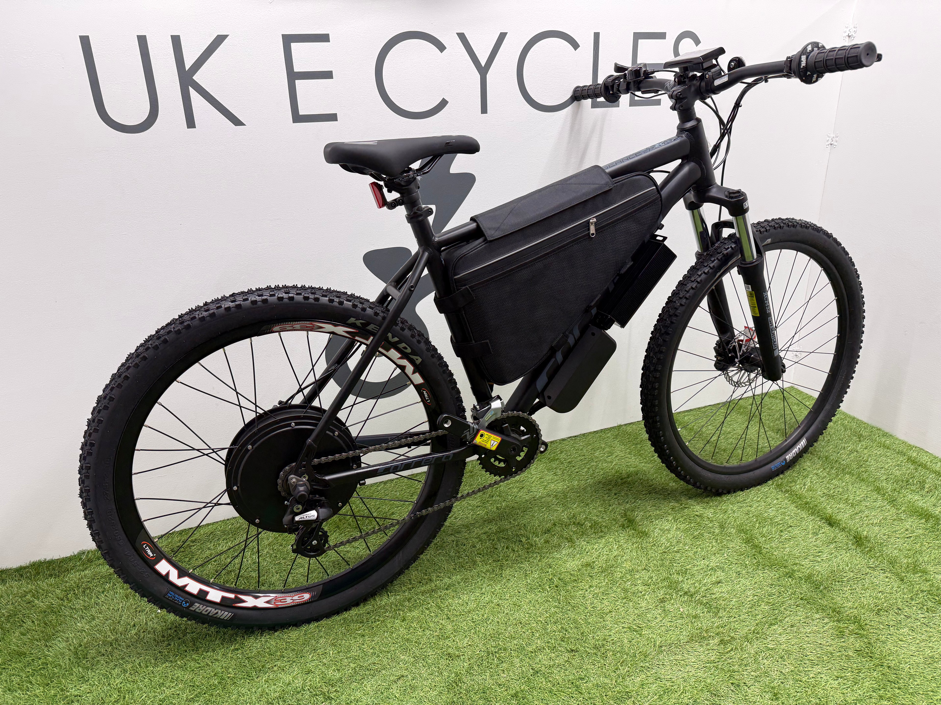 Carrera Vengeance electric bike 72v 5000 Watts mtx Lithium🔋30ah Black Edition