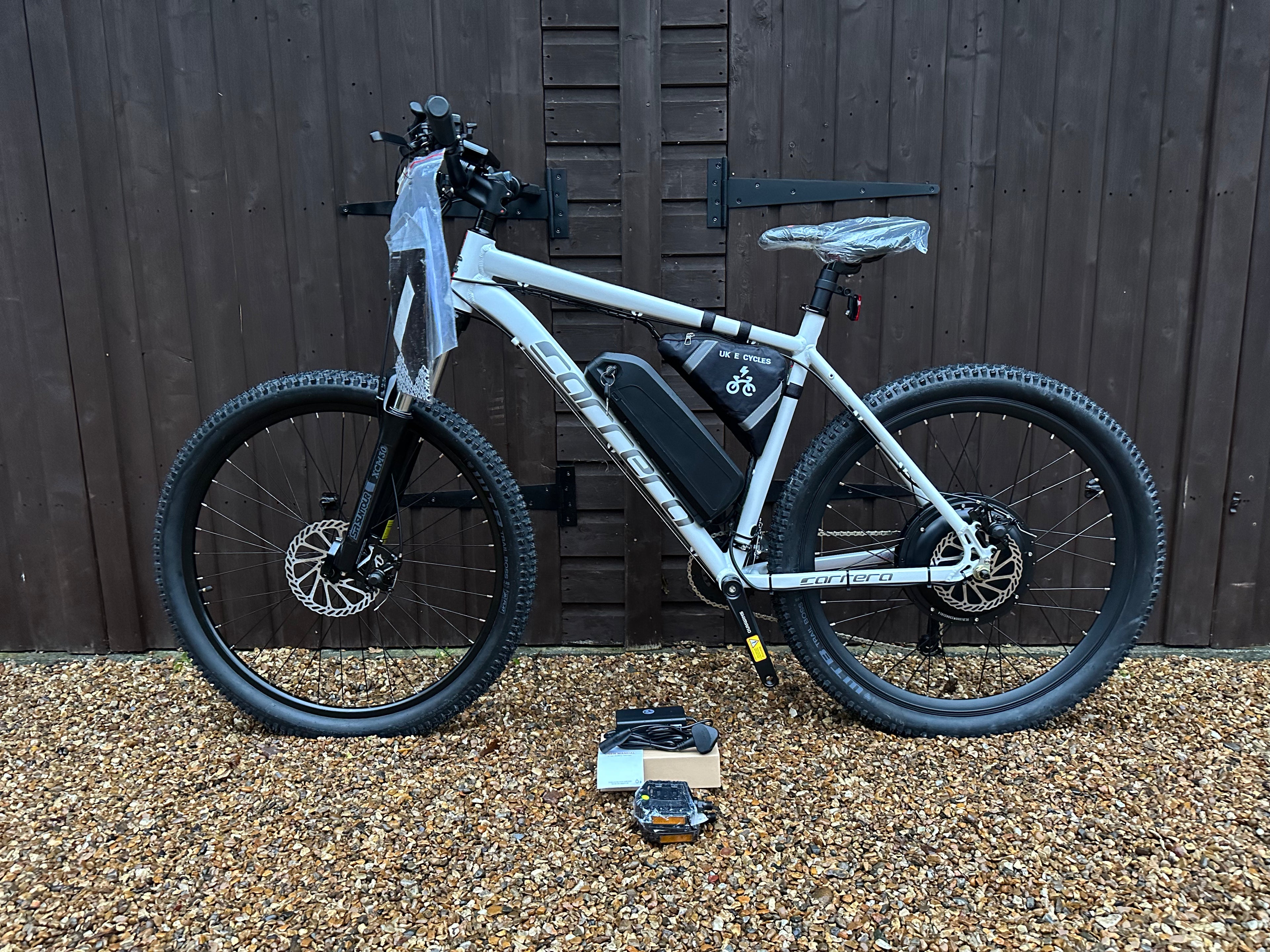 Carrera Vulcan electric bike  48v/52v 1500 Watts 27.5inch Mountain bike