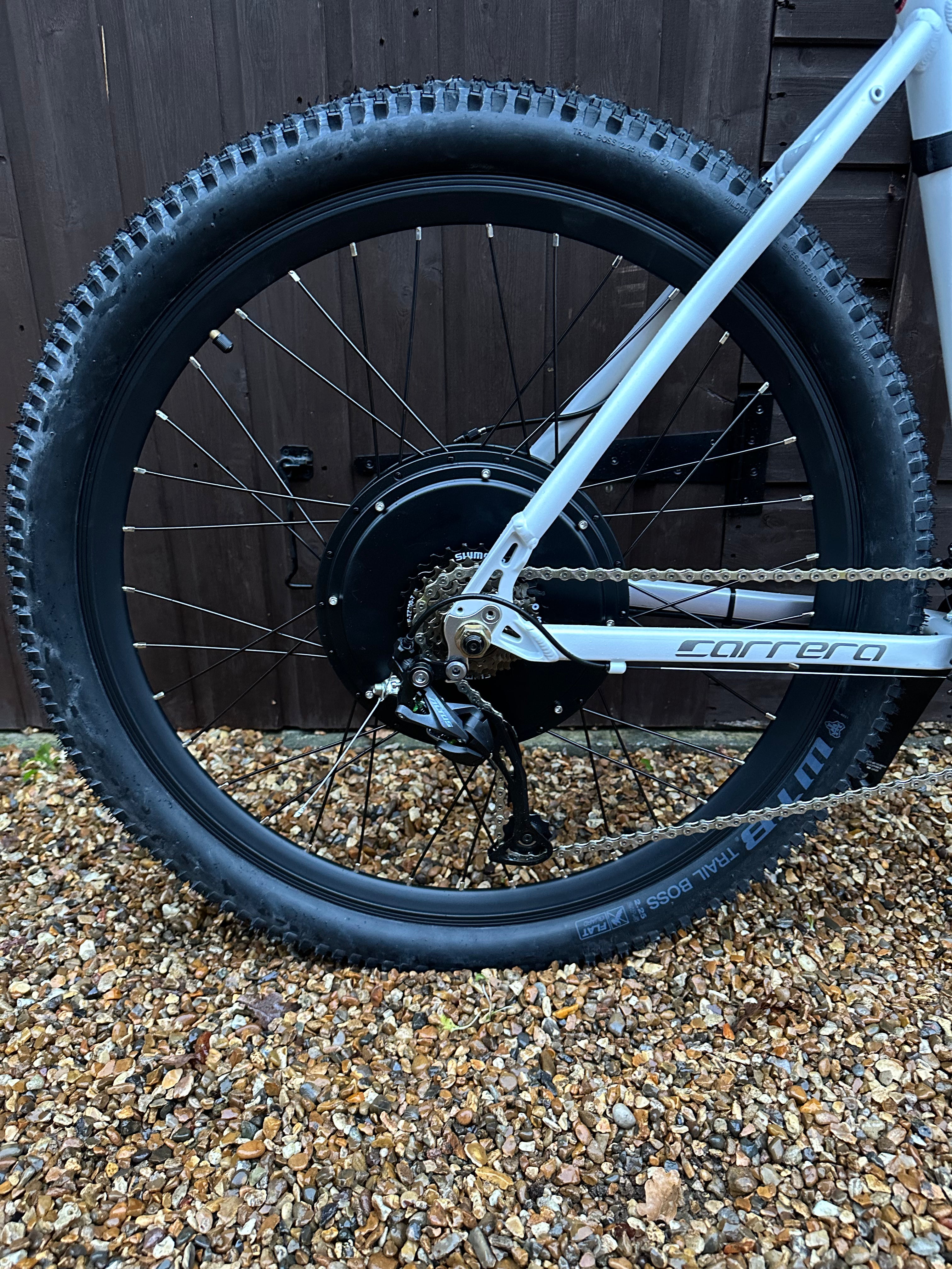 Carrera Vulcan electric bike  48v/52v 1500 Watts 27.5inch Mountain bike