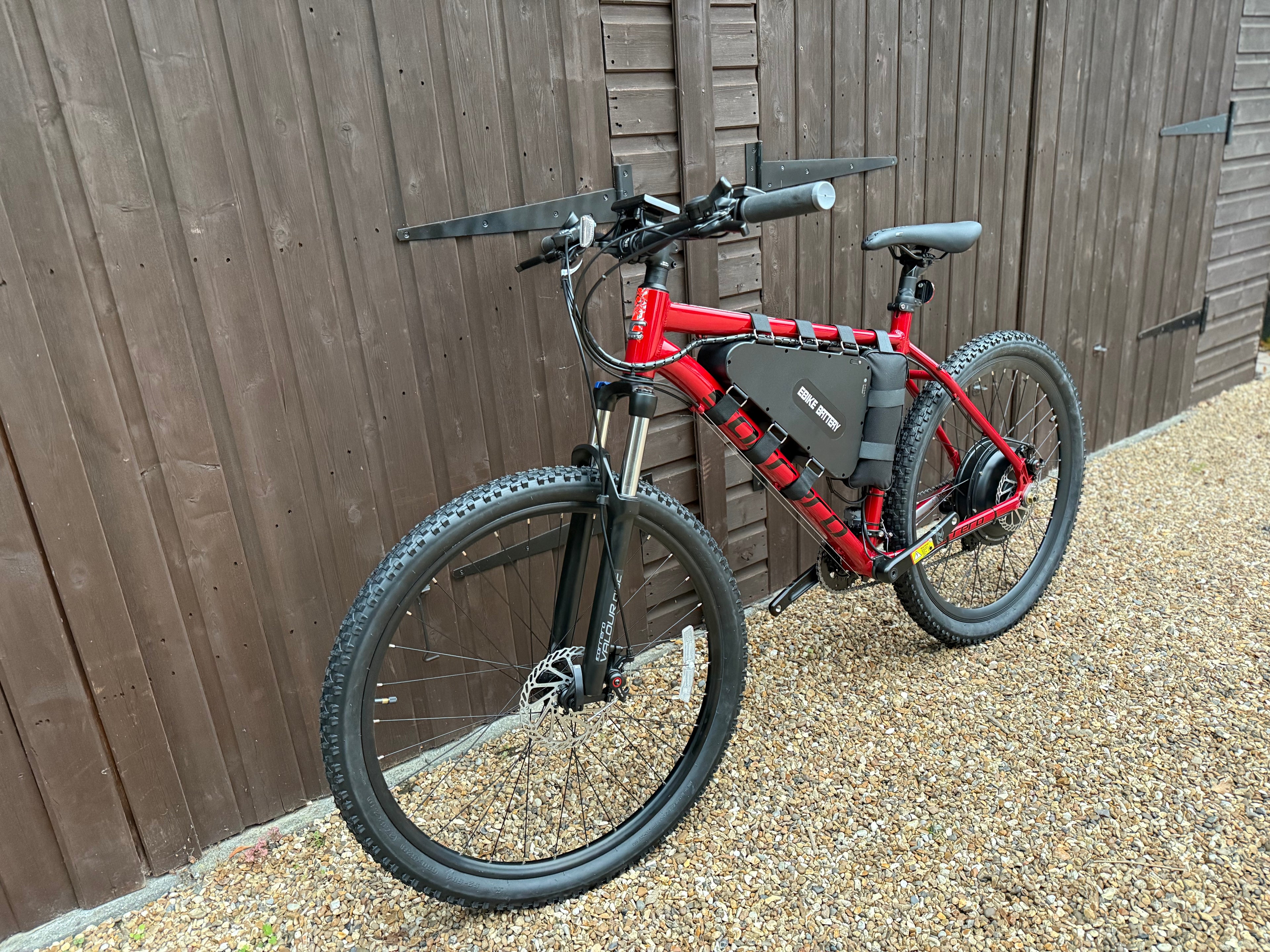 Carrera Vengeance Red edition electric 48v/52v 2000 Watts Lithium🔋.