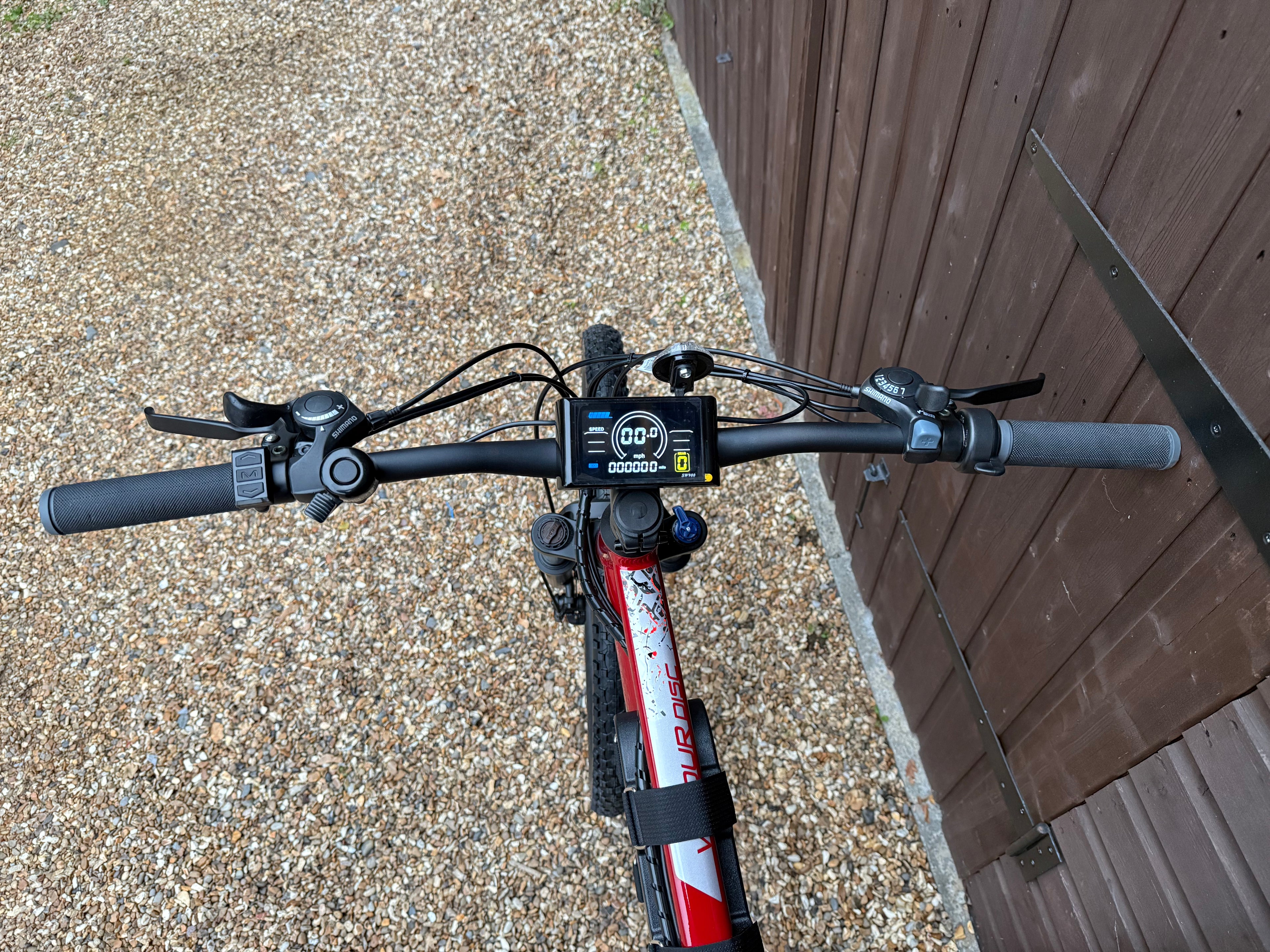 Carrera Vengeance Red edition electric 48v/52v 2000 Watts Lithium🔋.