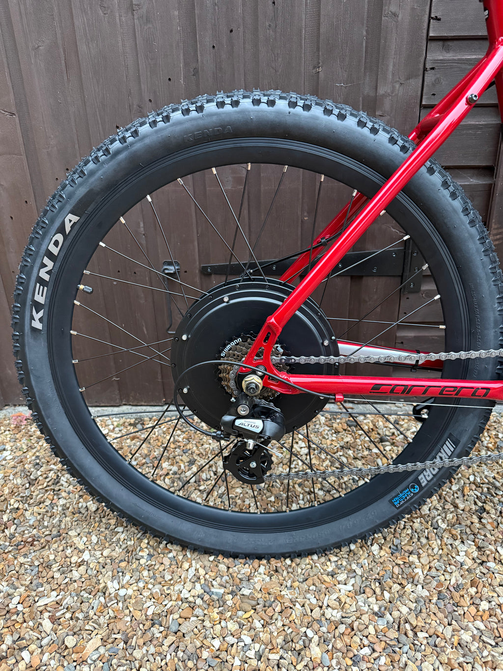 Carrera Valour Red edition electric bike 48v/52v 2000 Watts Lithium🔋.