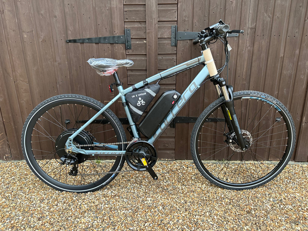Carrera Crossfire electric bike 48v/52v 1500 Watts 700c Hybrid Bike