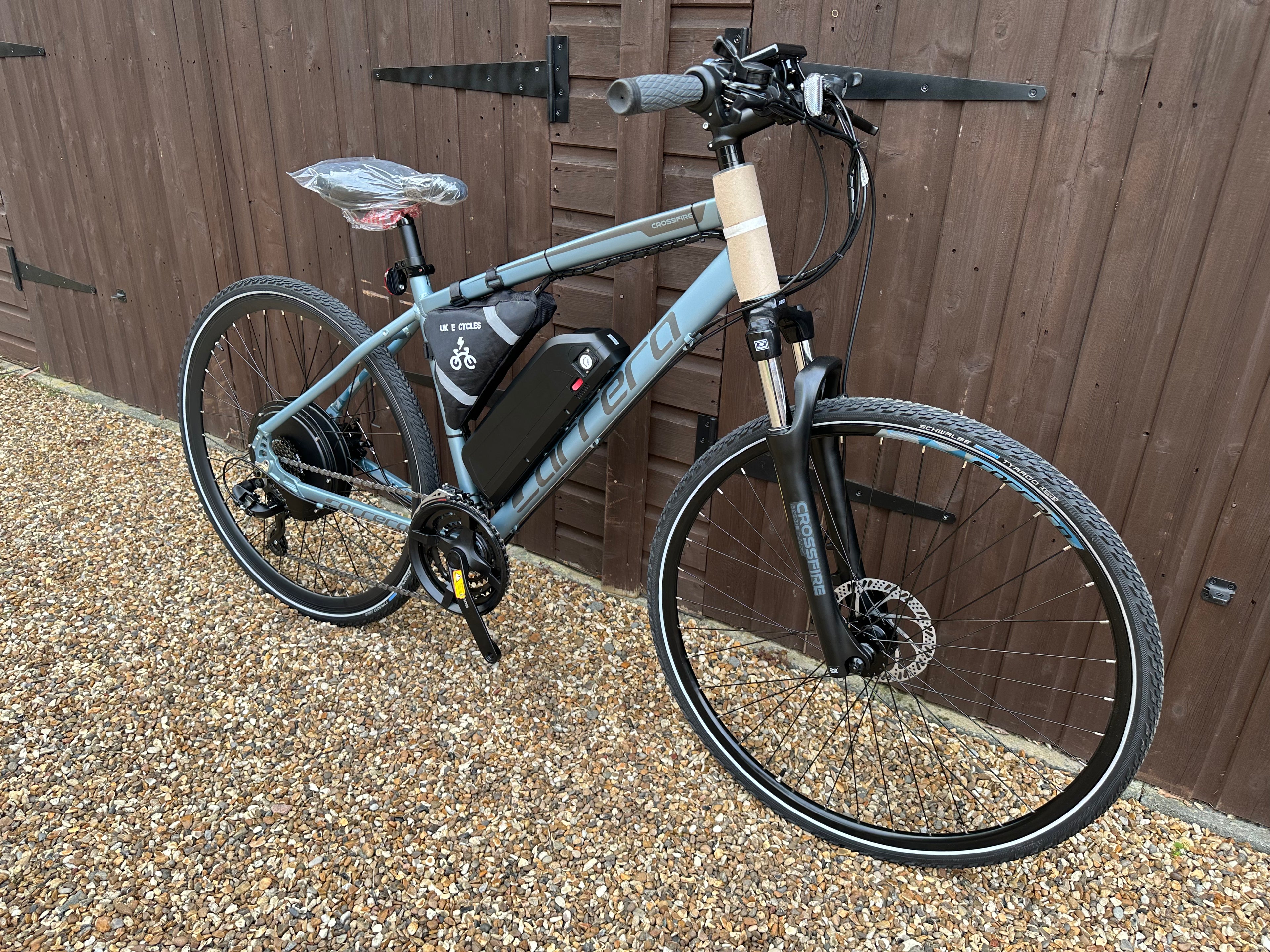 Carrera Crossfire electric bike 48v/52v 1500 Watts 700c Hybrid Bike