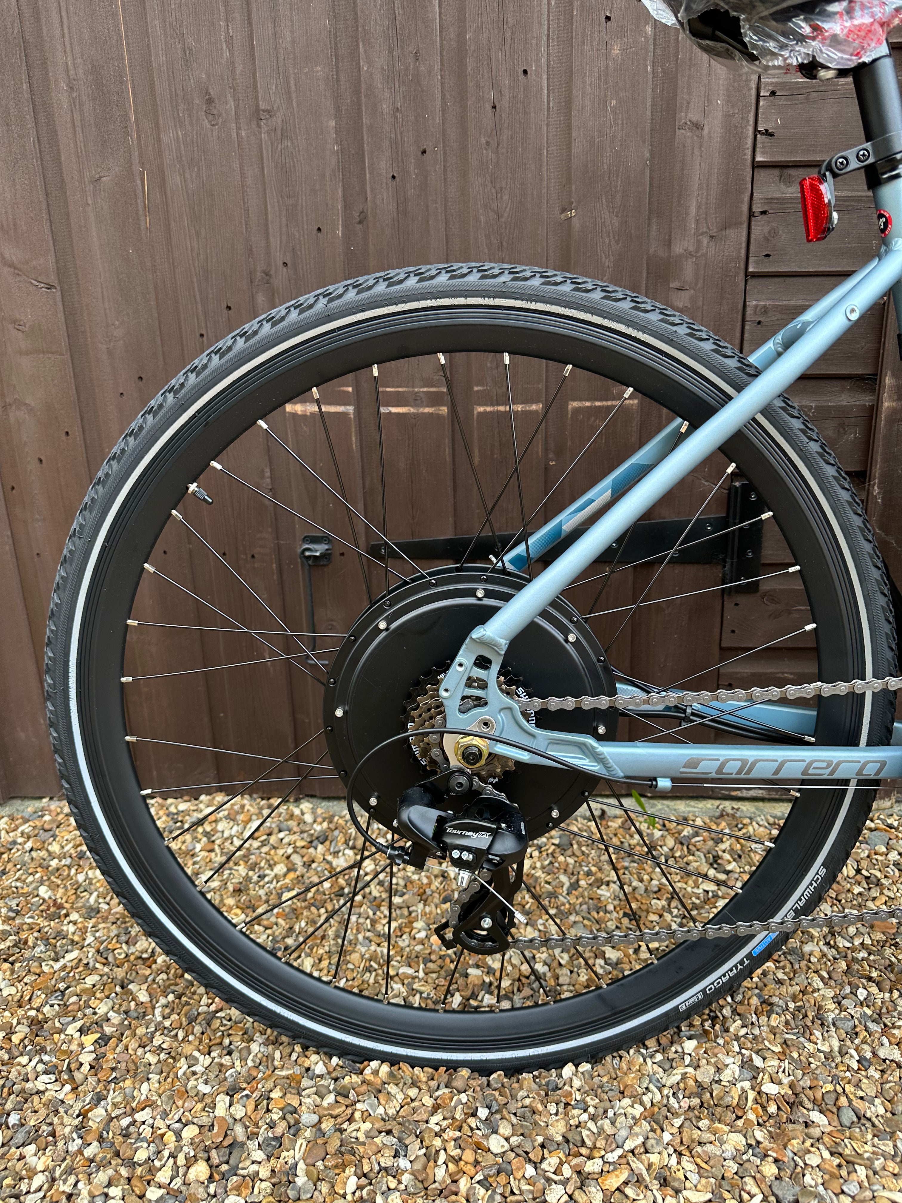 Carrera Crossfire electric bike 48v/52v 1500 Watts 700c Hybrid Bike