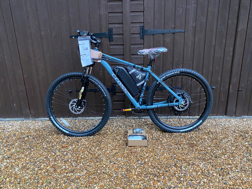 Cross electric bike 48v/52v 1500 Watts 27.5inch Mountain bike