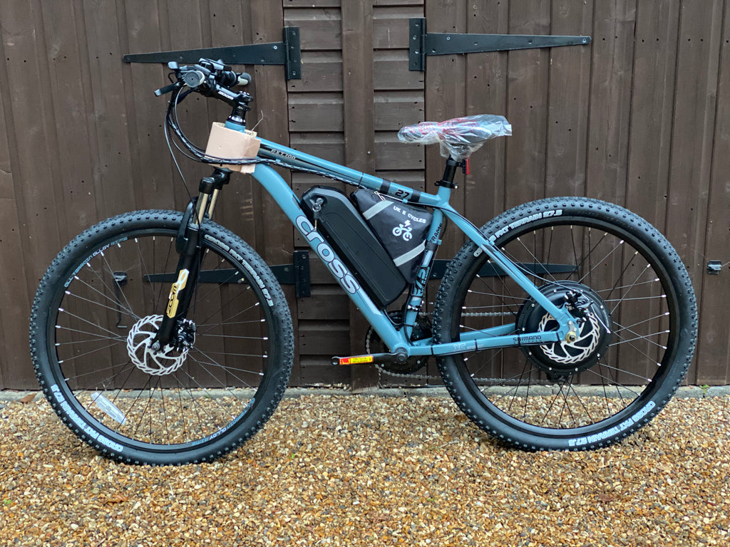 Cross electric bike 48v/52v 1500 Watts 27.5inch Mountain bike