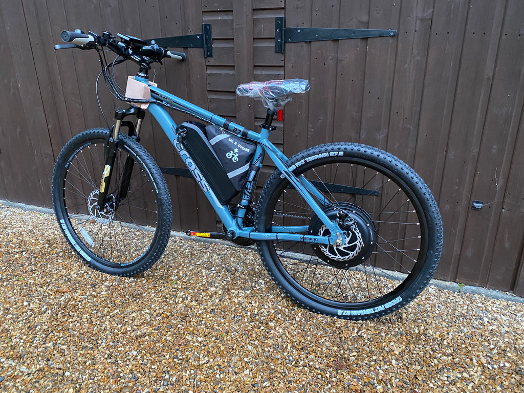 Cross electric bike 48v/52v 1500 Watts 27.5inch Mountain bike