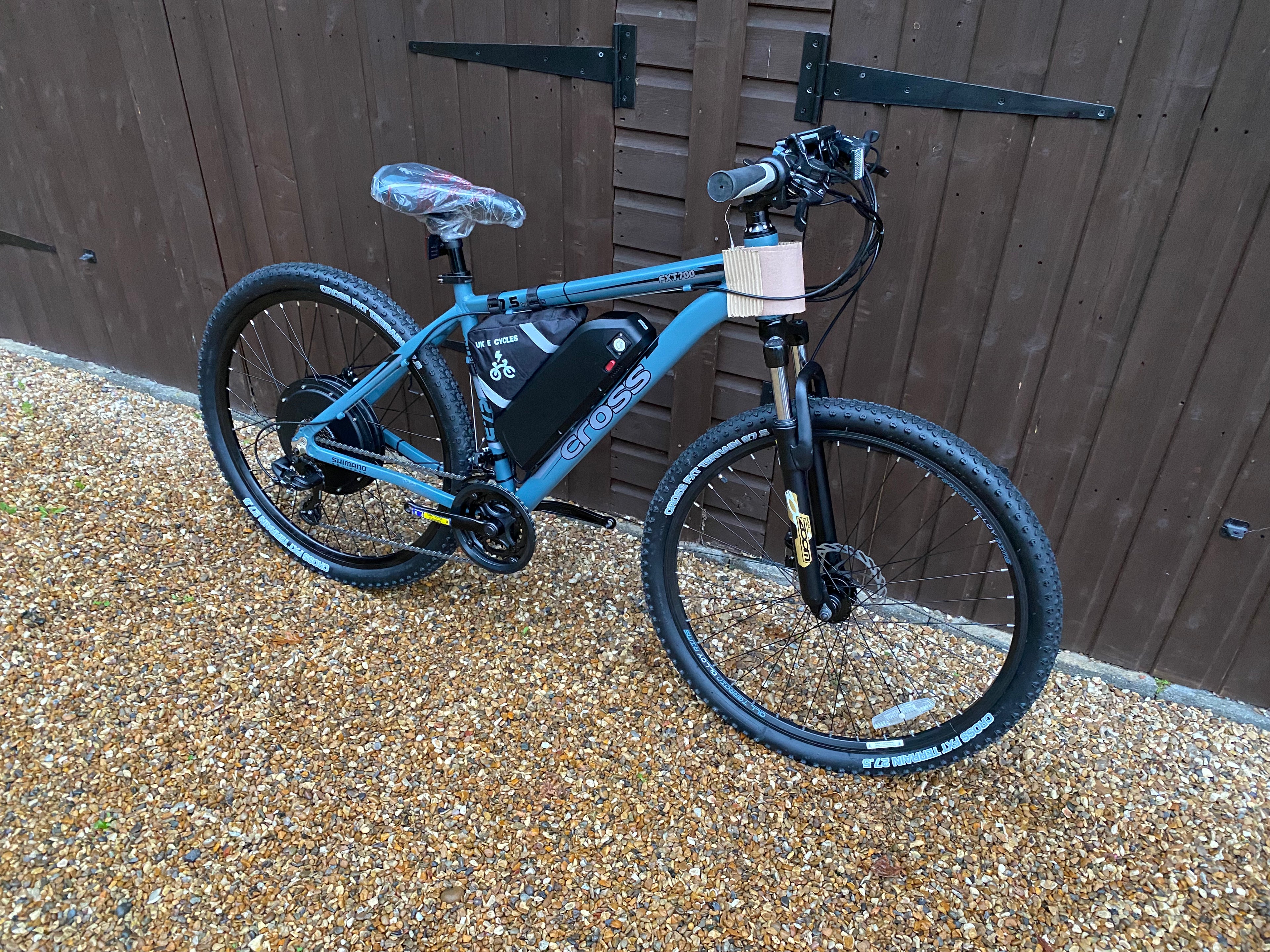Cross electric bike 48v/52v 1500 Watts 27.5inch Mountain bike