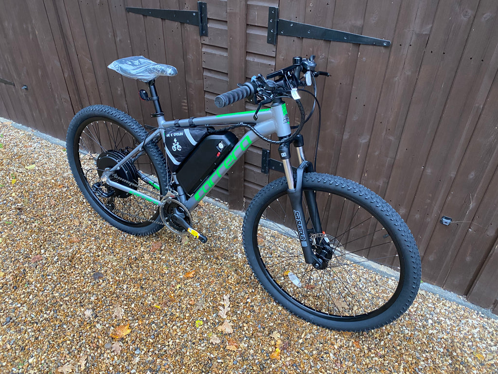 Carrera Hustle 1 electric bike 48v/52v 1500 Watts 27.5inch Mountain bike