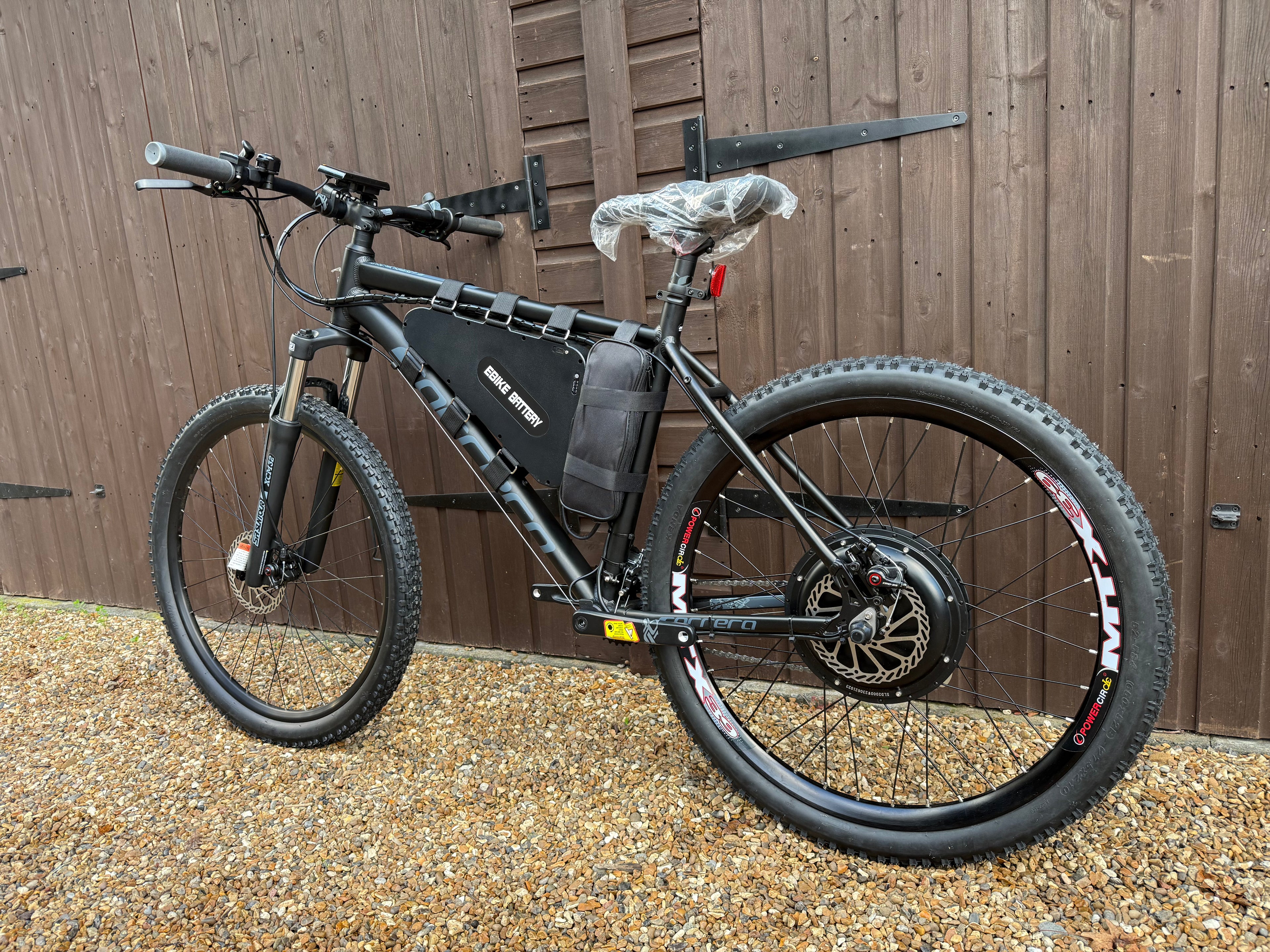 Carrera Vengeance Black edition electric bike 48v/52v 2000 Watts mtx Lithium🔋.