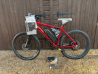 Carrera Valour electric bike 48v/52v 1500 Watts 27.5inch Mountain bike Red edition