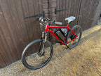 Carrera Valour electric bike 48v/52v 1500 Watts 27.5inch Mountain bike Red edition