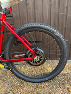 Carrera Valour electric bike 48v/52v 1500 Watts 27.5inch Mountain bike Red edition