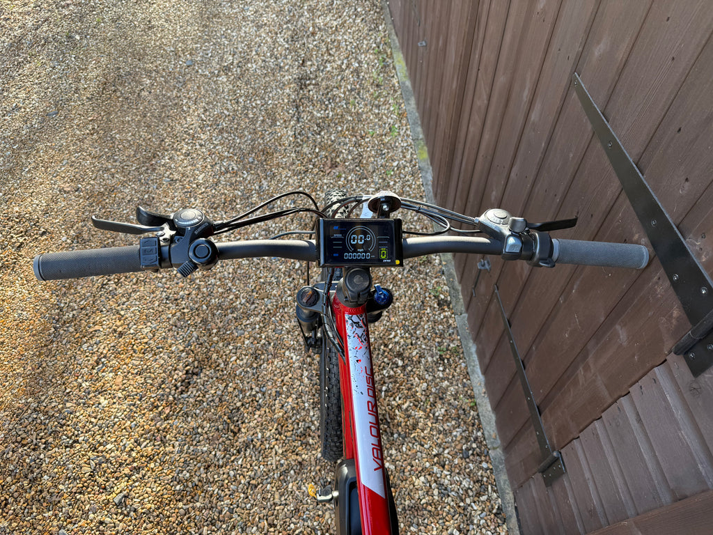 Carrera Valour electric bike 48v/52v 1500 Watts 27.5inch Mountain bike Red edition