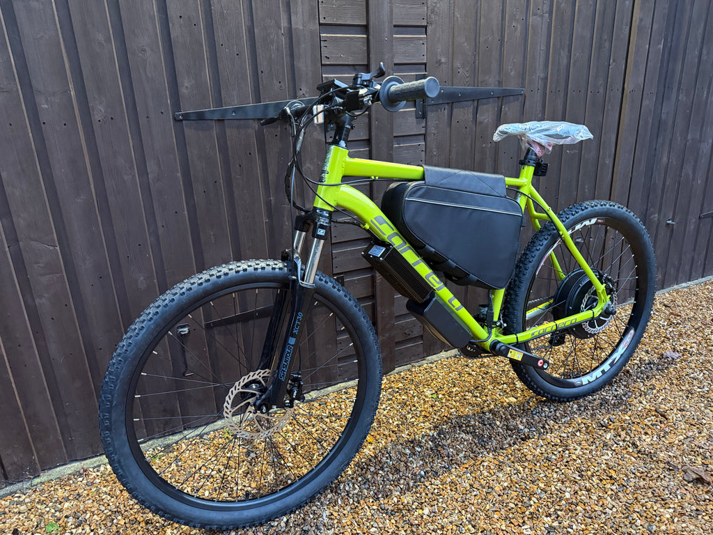 Carrera Vengeance electric bike 72v 3000 Watts mtx Lithium🔋 lime Green Edition