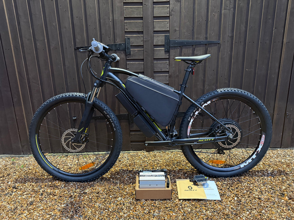 Scott aspect electric bike 72v 3000 Watts mtx Lithium🔋 Black Edition