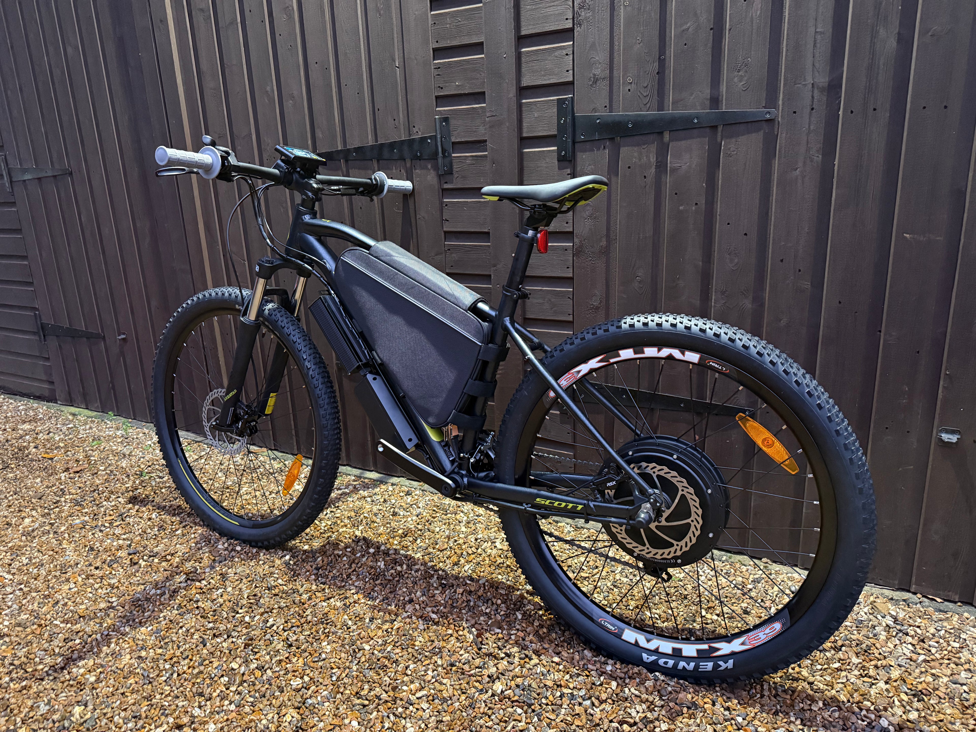 Scott aspect electric bike 72v 3000 Watts mtx Lithium🔋 Black Edition