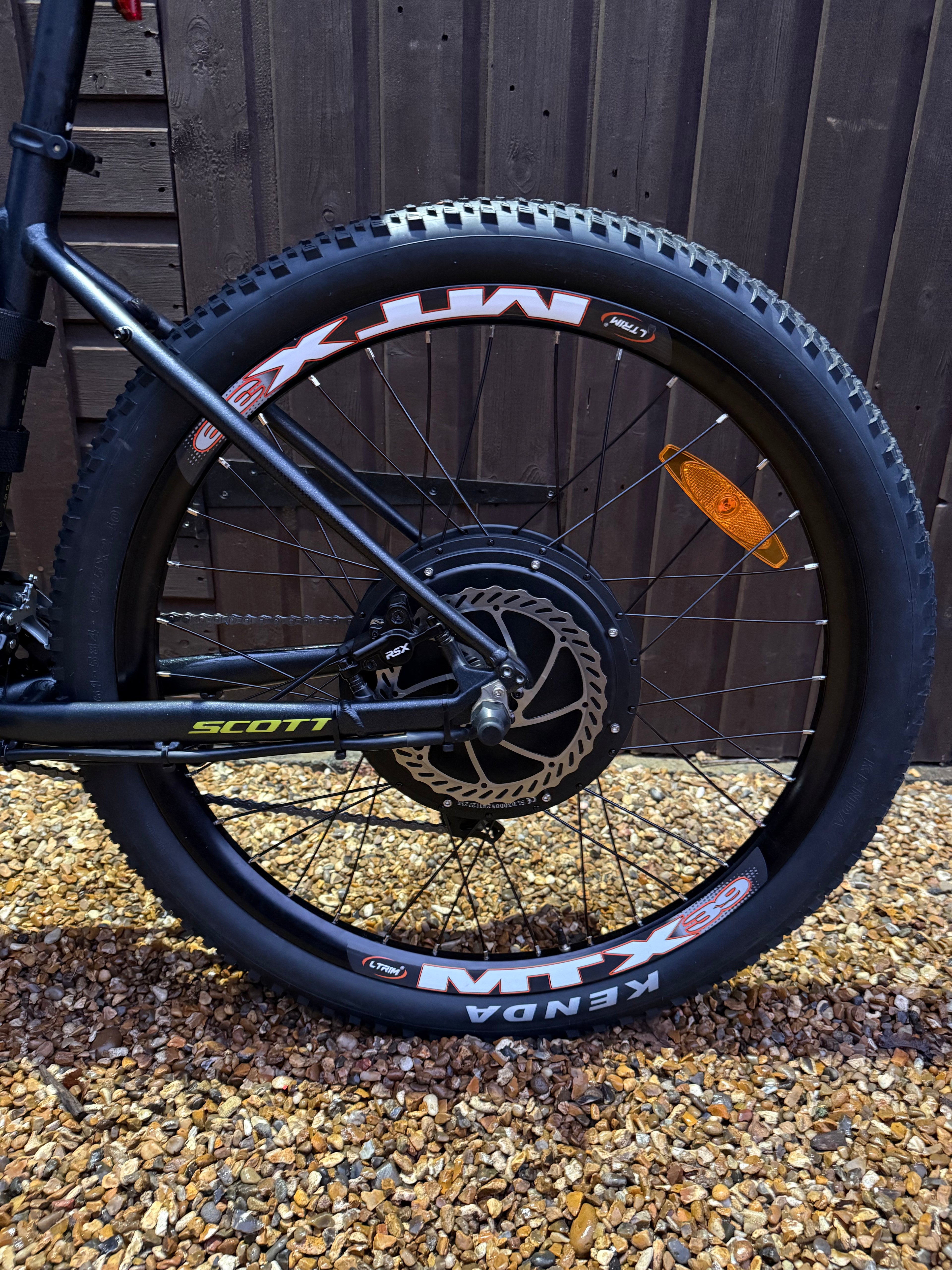 Scott aspect electric bike 72v 3000 Watts mtx Lithium🔋 Black Edition