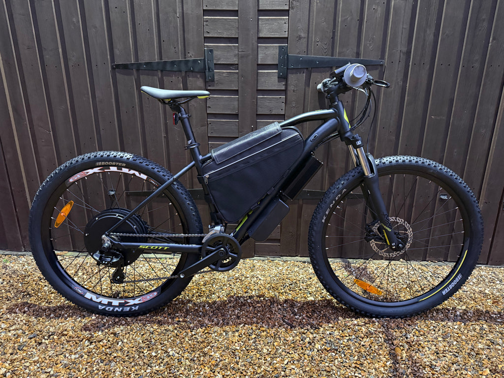 Scott aspect electric bike 72v 3000 Watts mtx Lithium🔋 Black Edition