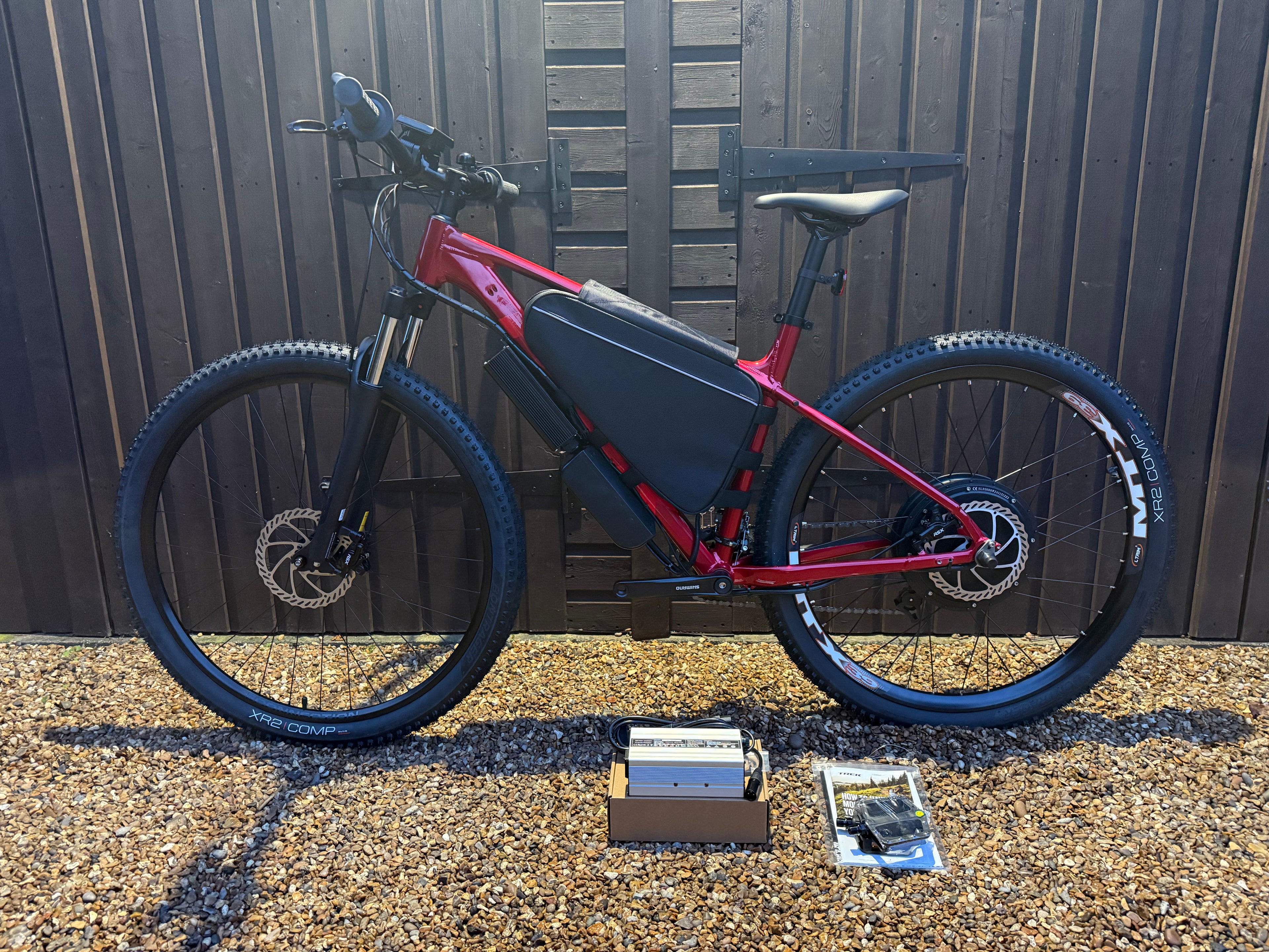 Trek Marlin 4 electric bike 72v 3000 Watts mtx Lithium🔋 Red Edition