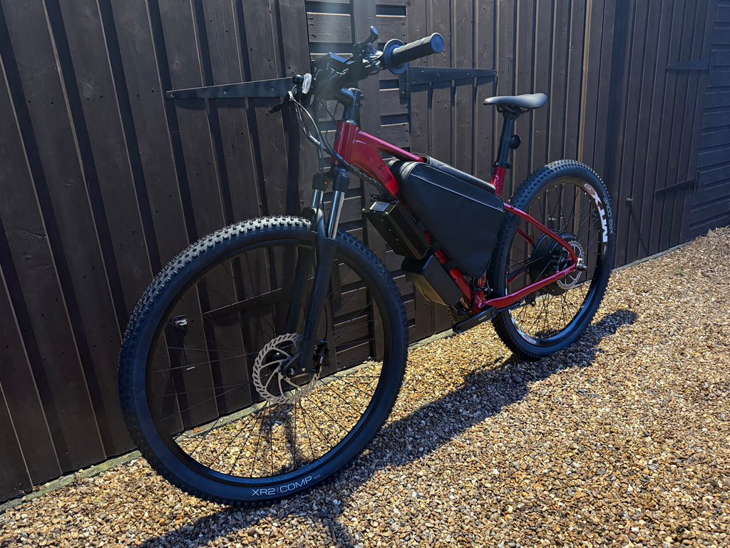 Trek Marlin 4 electric bike 72v 3000 Watts mtx Lithium🔋 Red Edition