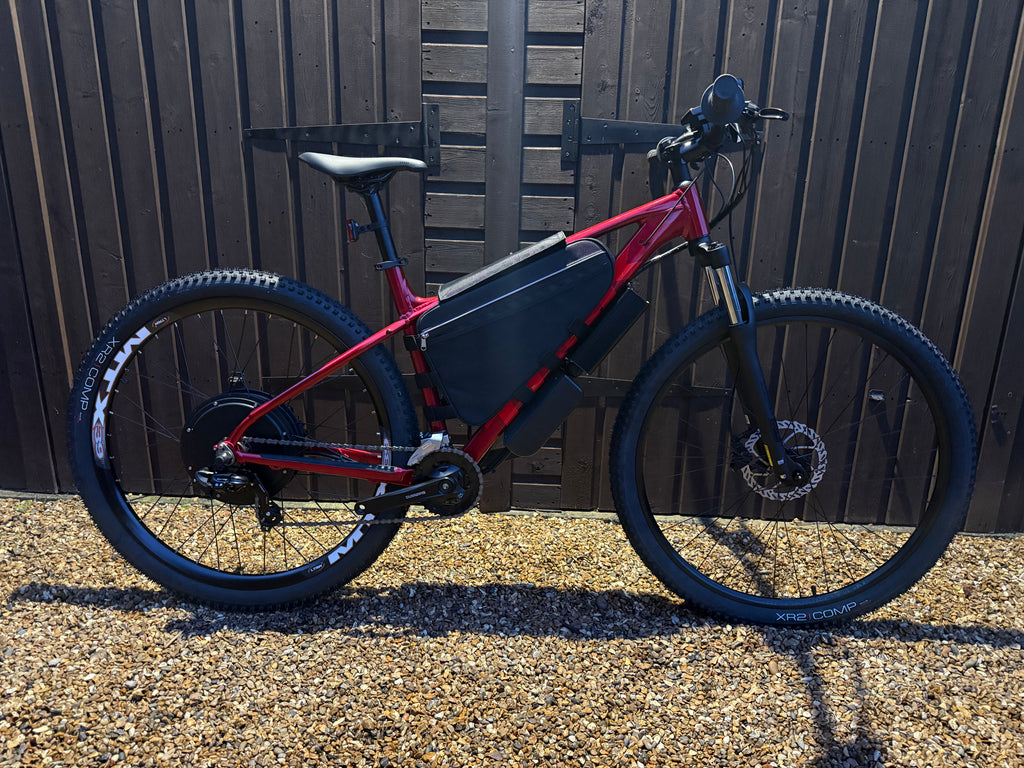 Trek Marlin 4 electric bike 72v 3000 Watts mtx Lithium🔋 Red Edition