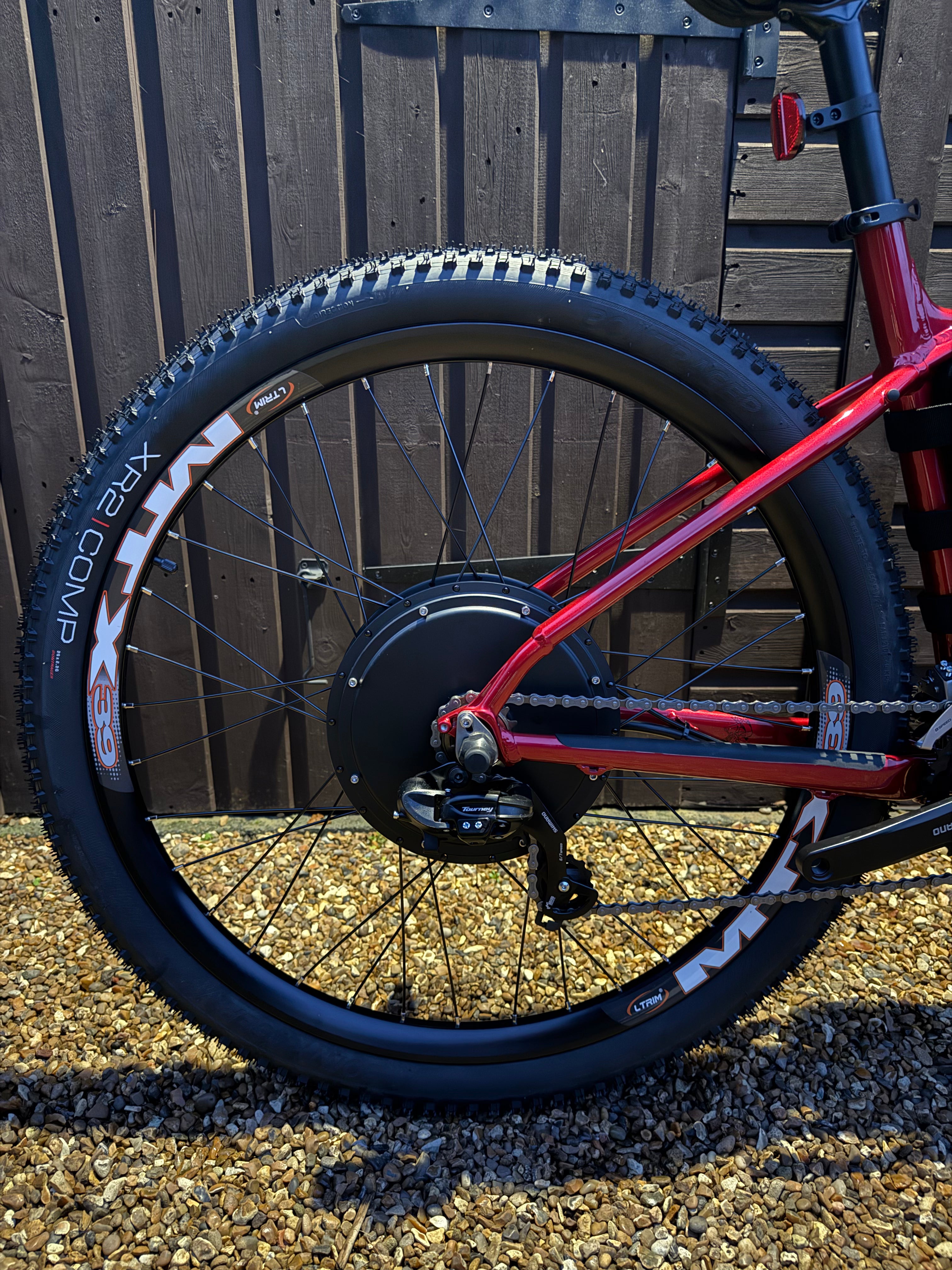 Trek Marlin 4 electric bike 72v 3000 Watts mtx Lithium🔋 Red Edition