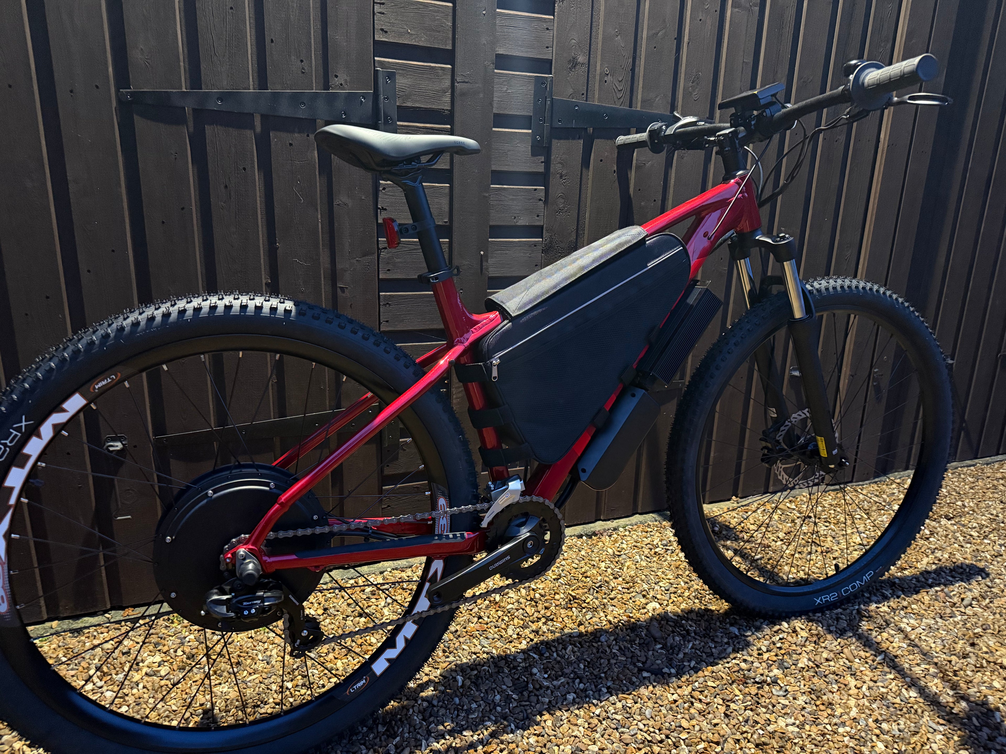 Trek Marlin 4 electric bike 72v 3000 Watts mtx Lithium🔋 Red Edition
