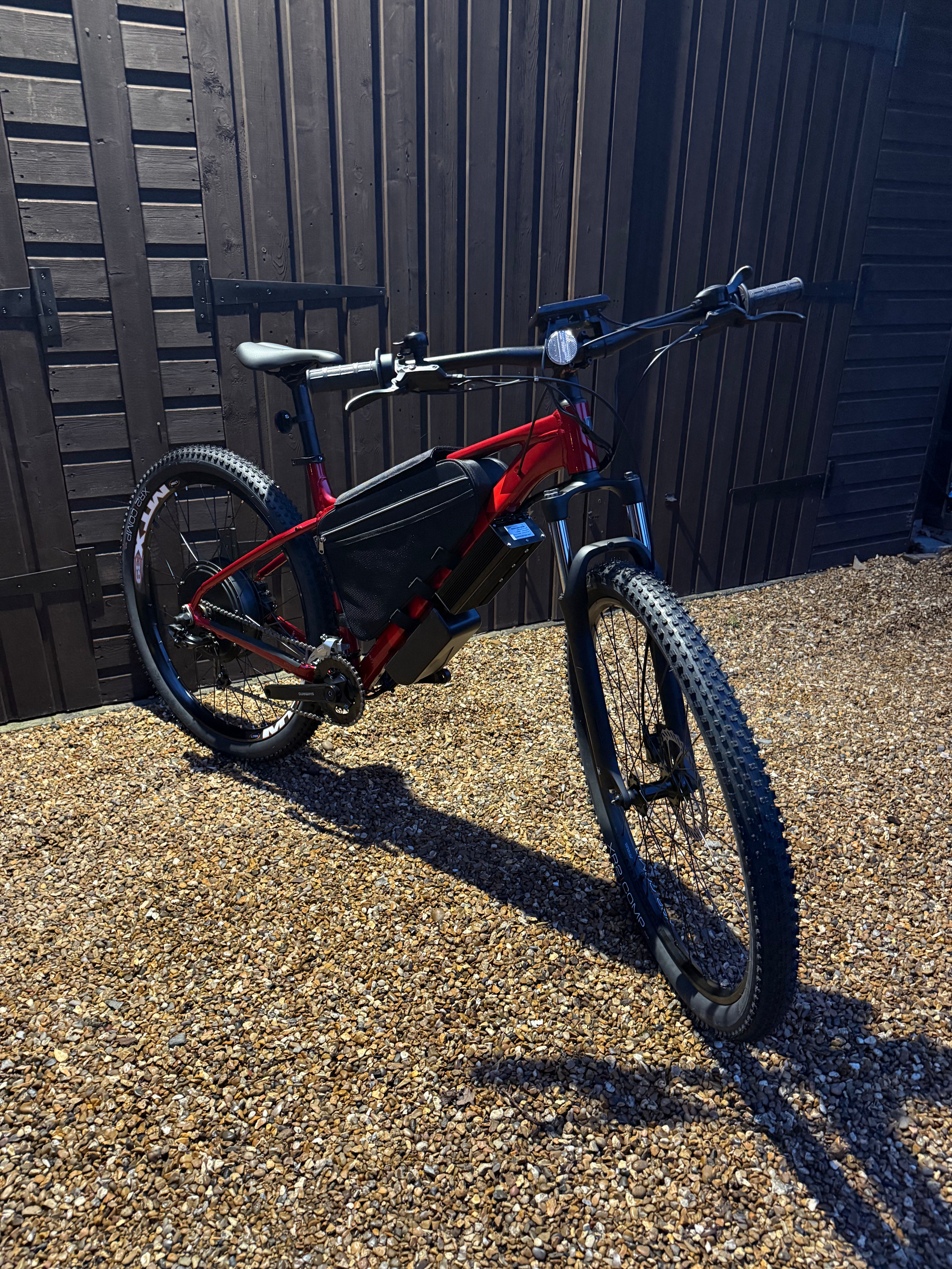 Trek Marlin 4 electric bike 72v 3000 Watts mtx Lithium🔋 Red Edition