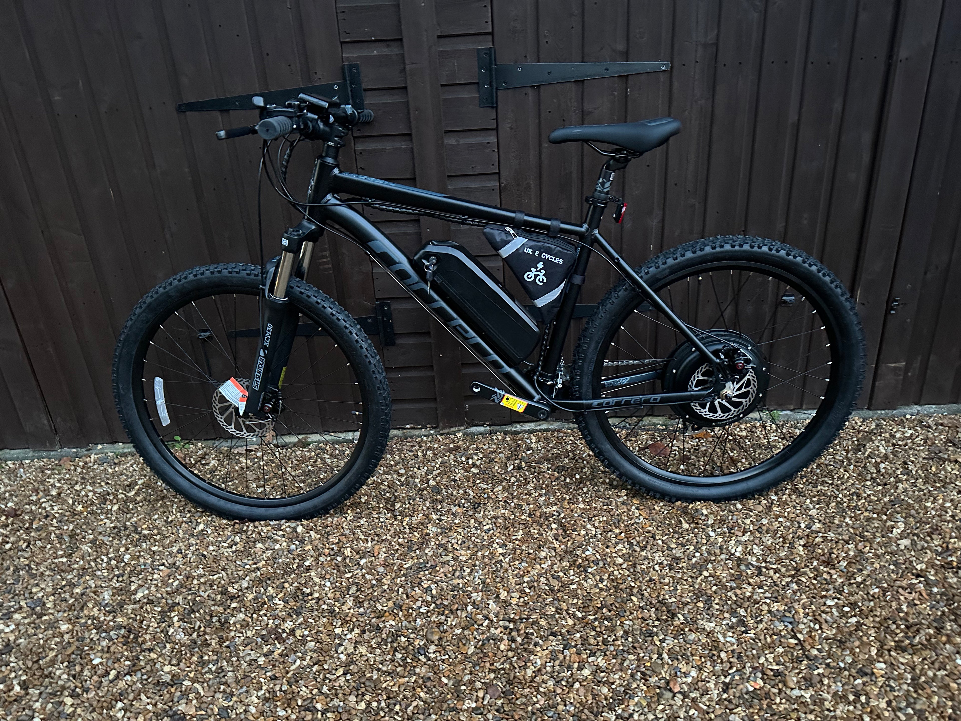 Carrera Vengeance electric Black edition 48v/52v 1500 watts Lithium🔋