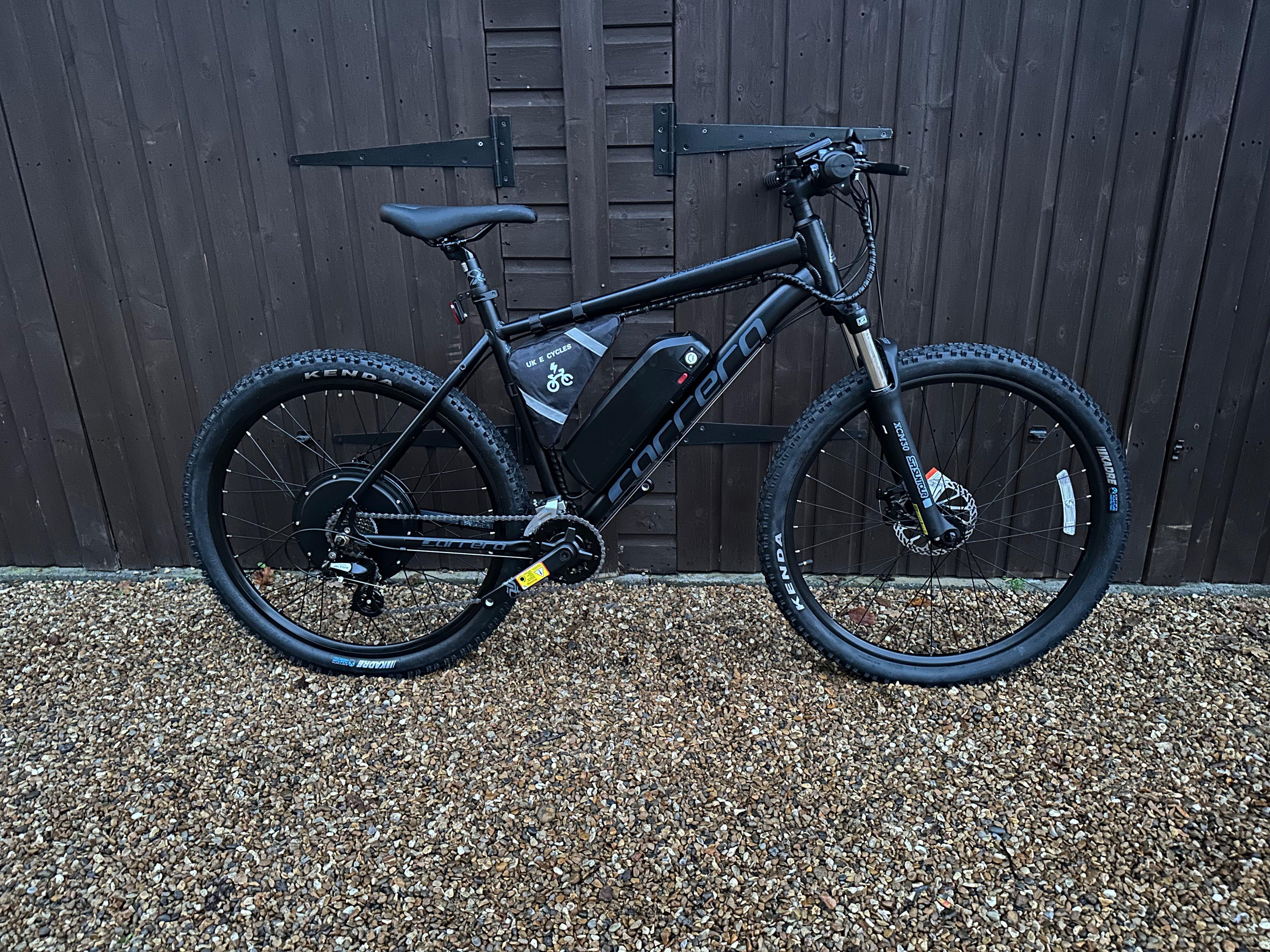 Carrera Vengeance electric Black edition 48v/52v 1500 watts Lithium🔋