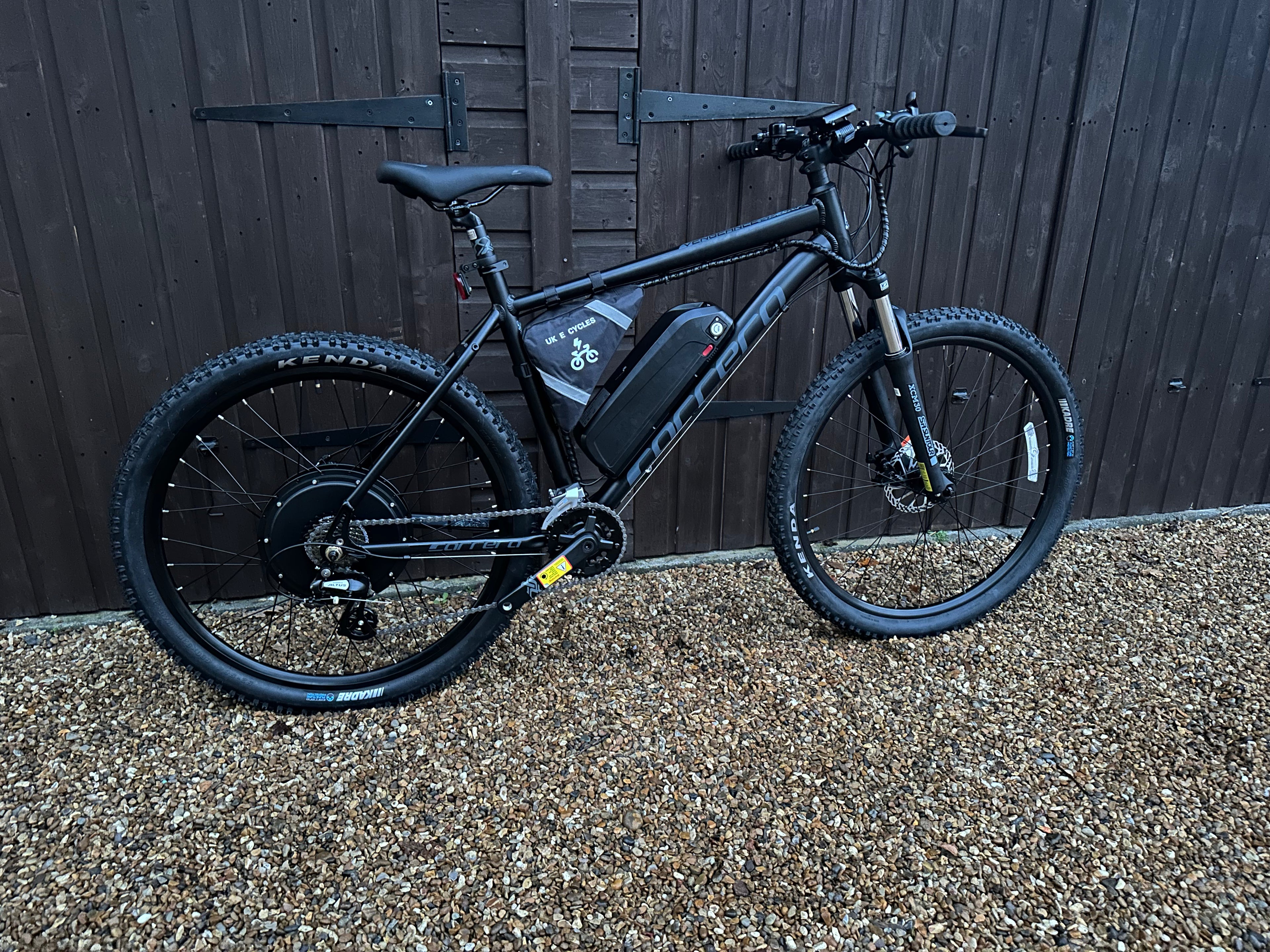 Carrera Vengeance electric Black edition 48v/52v 1500 watts Lithium🔋