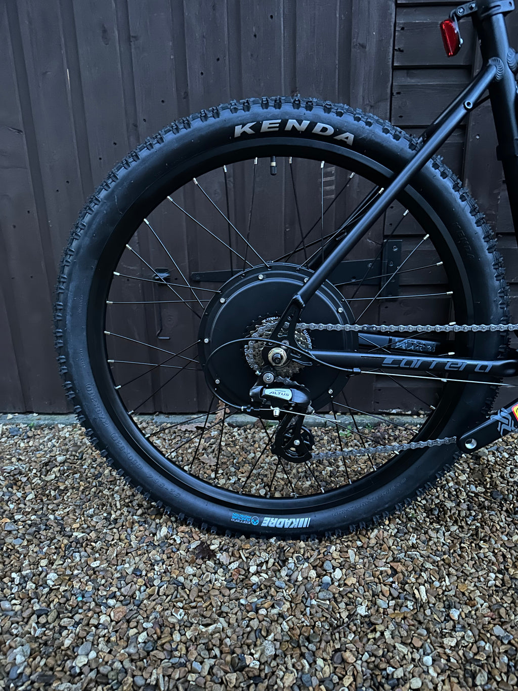 Carrera Vengeance electric Black edition 48v/52v 1500 watts Lithium🔋