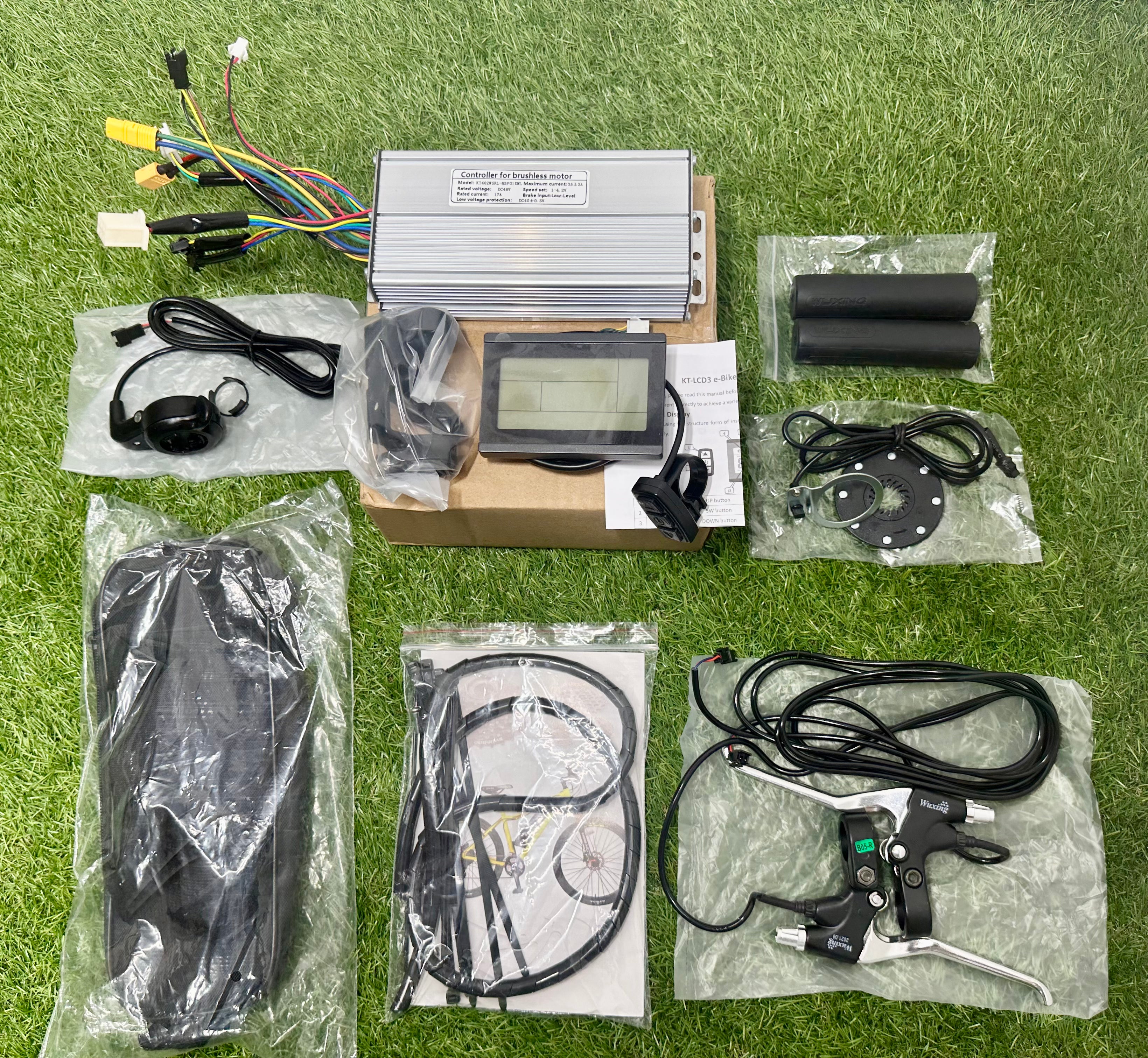 48V 1500 Watts 26x4 Inch electric bike Conversion kit Kt lcd3 display.