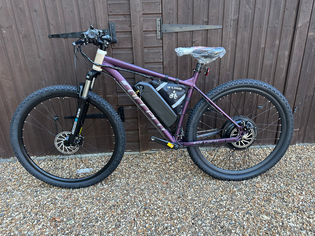 Carrera Hellcat electric bike 48v/52v 1500 Watts 29inch Mountain bike Purple edition