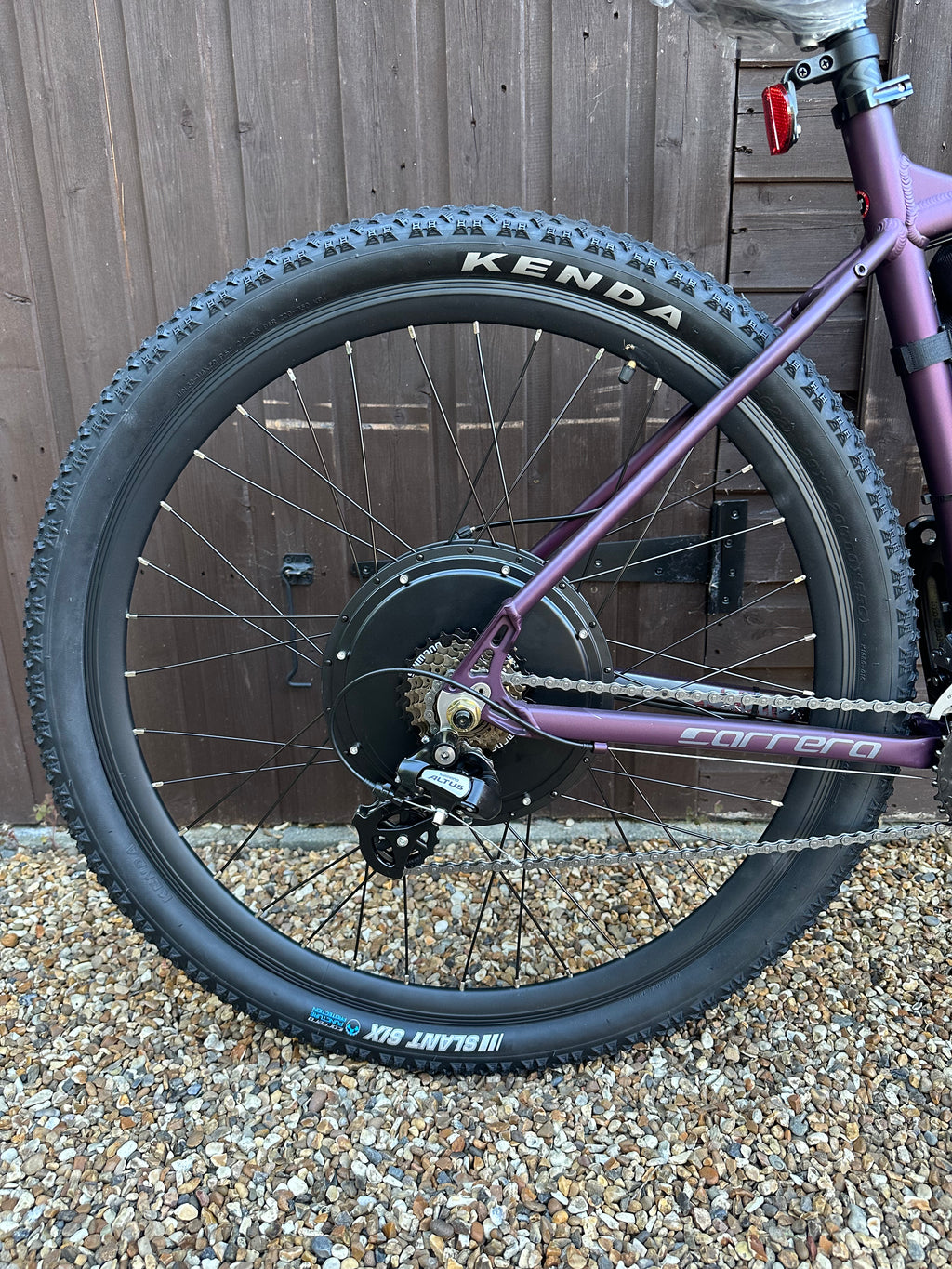Carrera Hellcat electric bike 48v/52v 1500 Watts 29inch Mountain bike Purple edition