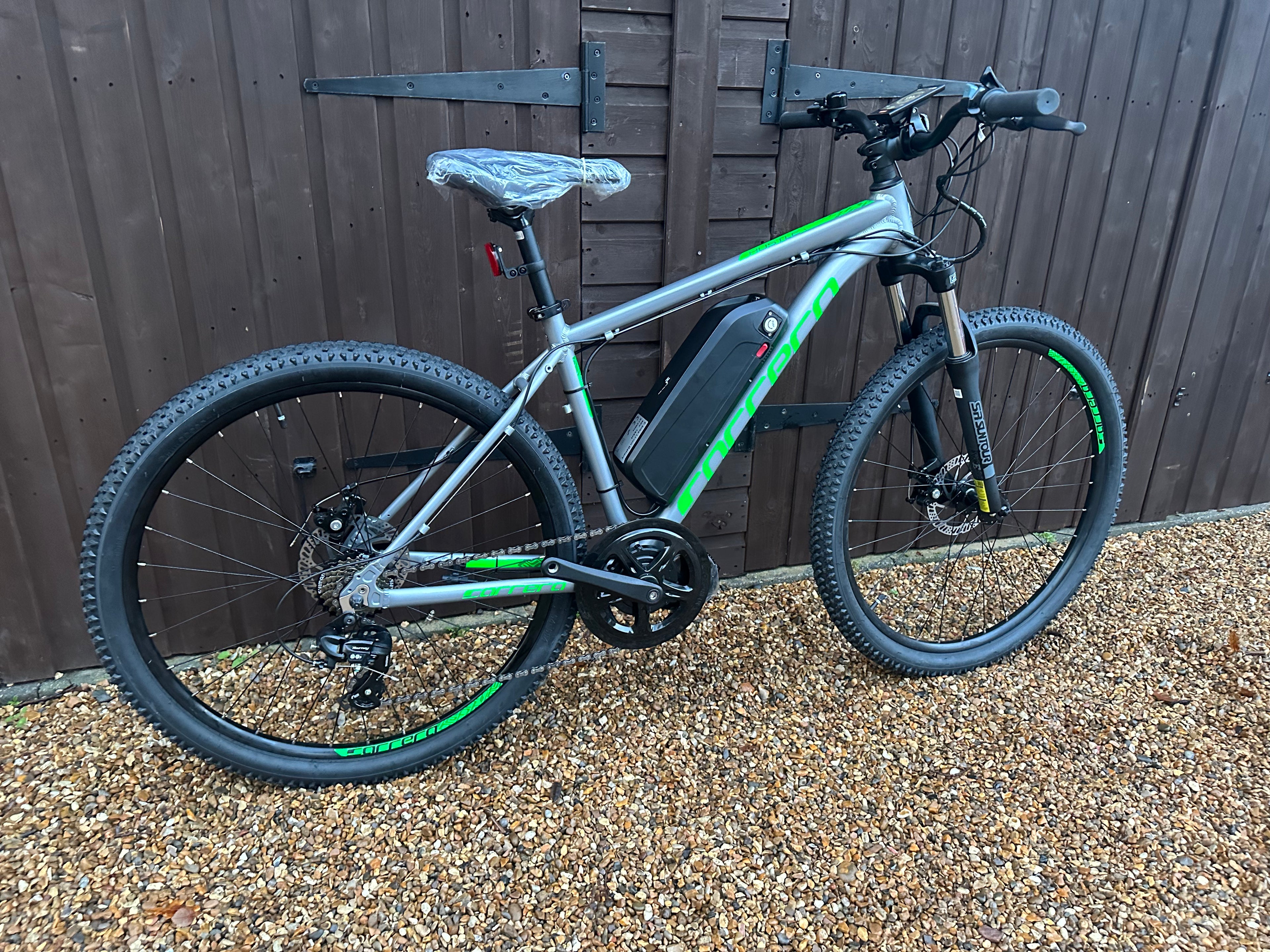 Carrera Hustle 1 electric bike 48v 750 Watts Bafang Mid Drive 27.5inch Mountain bike
