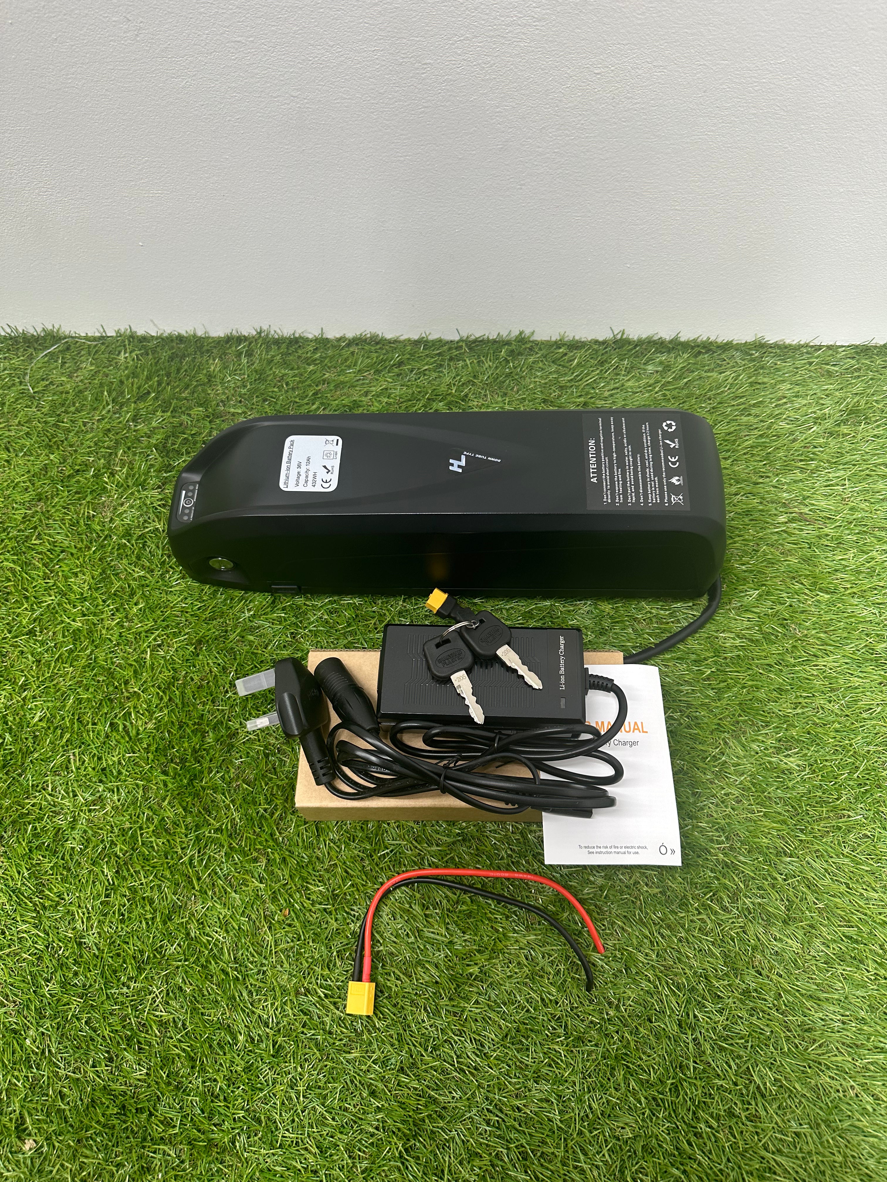 36v 12ah Li-ion Ebike Battery Electric Bike with 2a charger